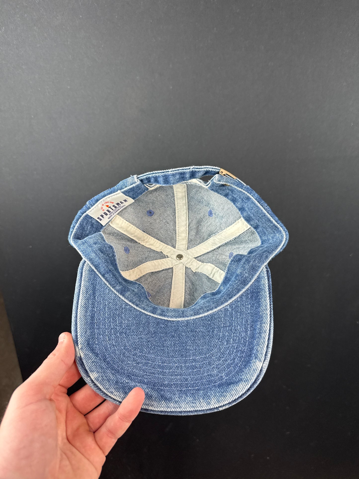 Miller Lite Denim 'Miller Time' Strapback Hat (One Size)