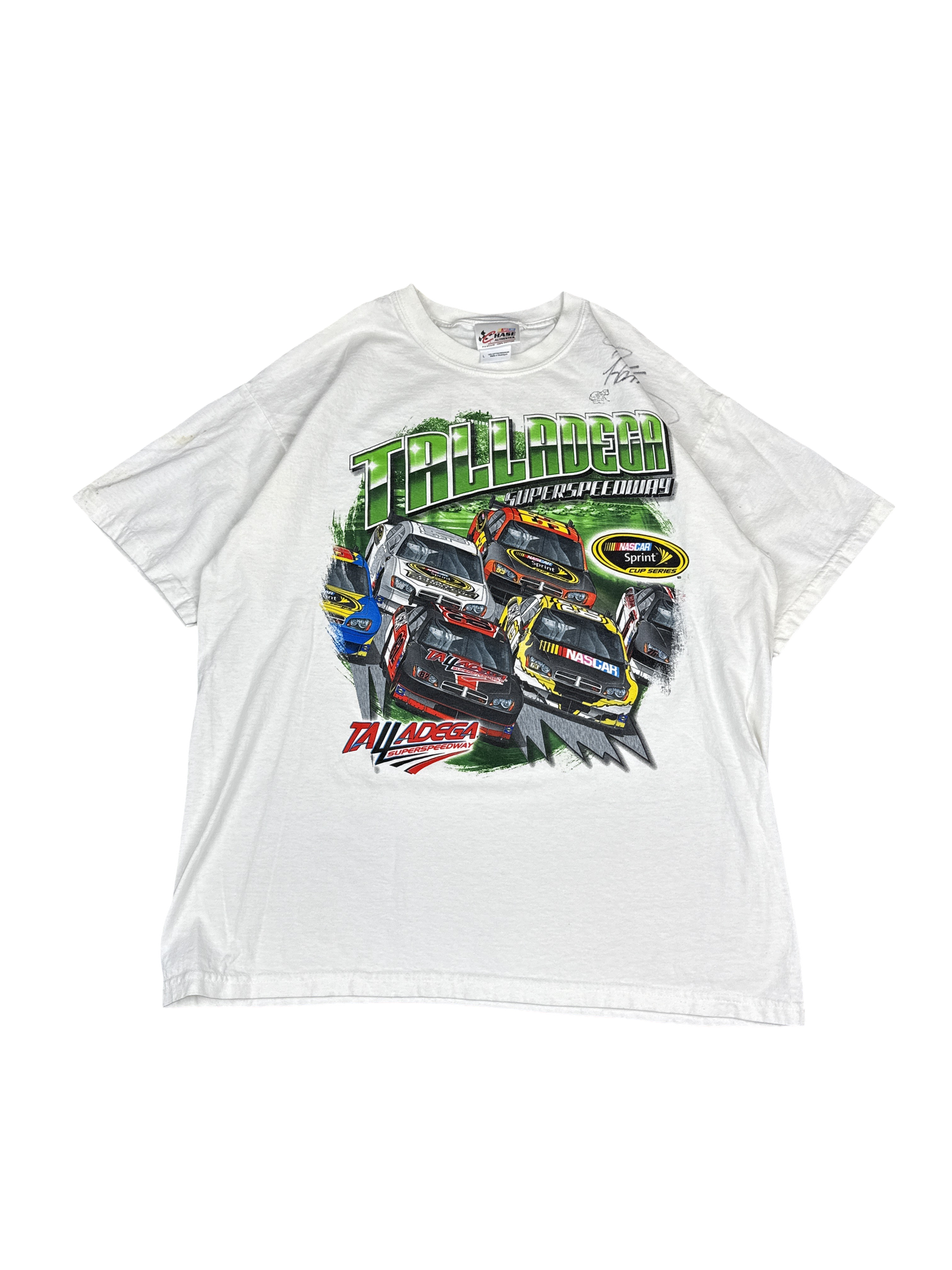 2008 NASCAR Talladega Superspeedway Chase Authentics Graphic Tee (L)