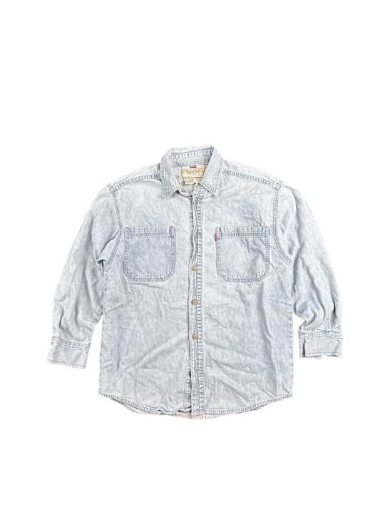 Levi's Denim Button-Up Shirt (L)