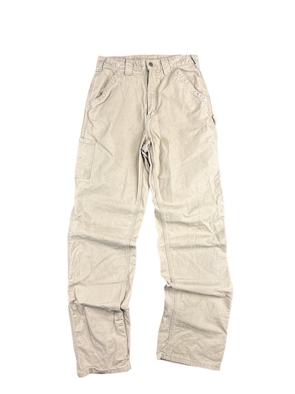 Carhartt B151 Dungaree Fit Khaki Work Pants (30x36)