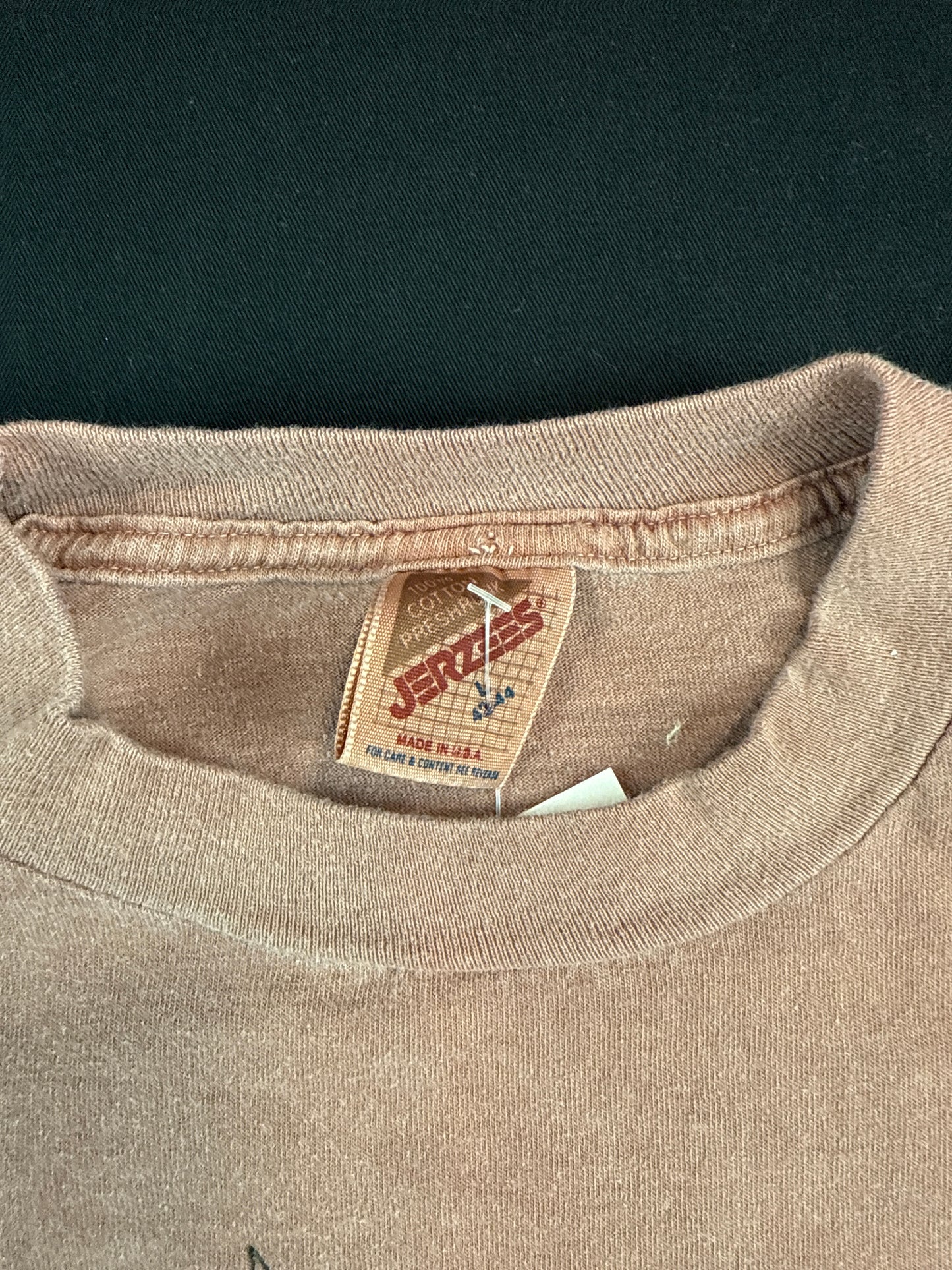 1990s Jerzees Jackson Hole Wyoming Elk Graphic Tee (M)