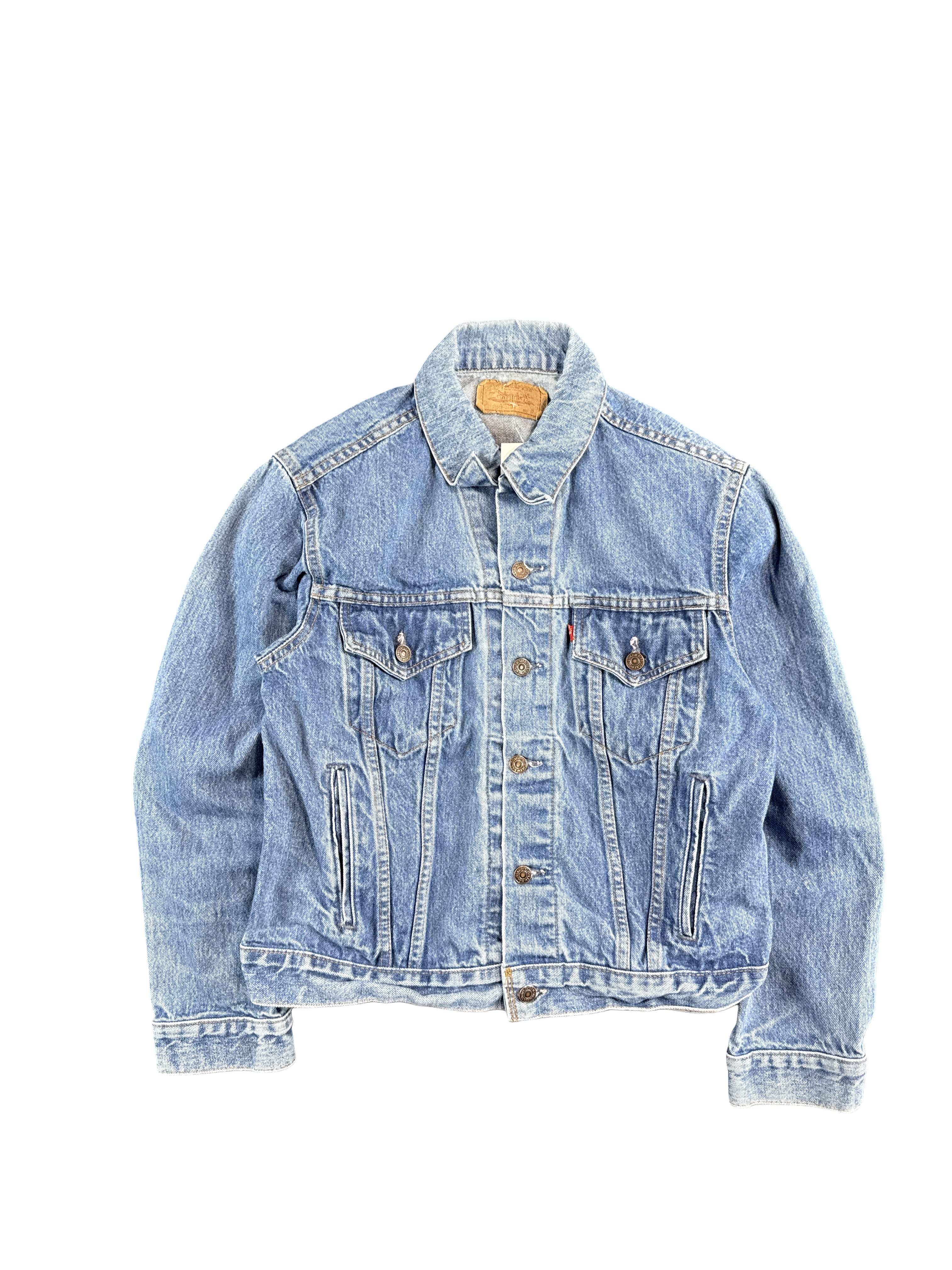1990s Levis Denim Trucker Jacket (S)