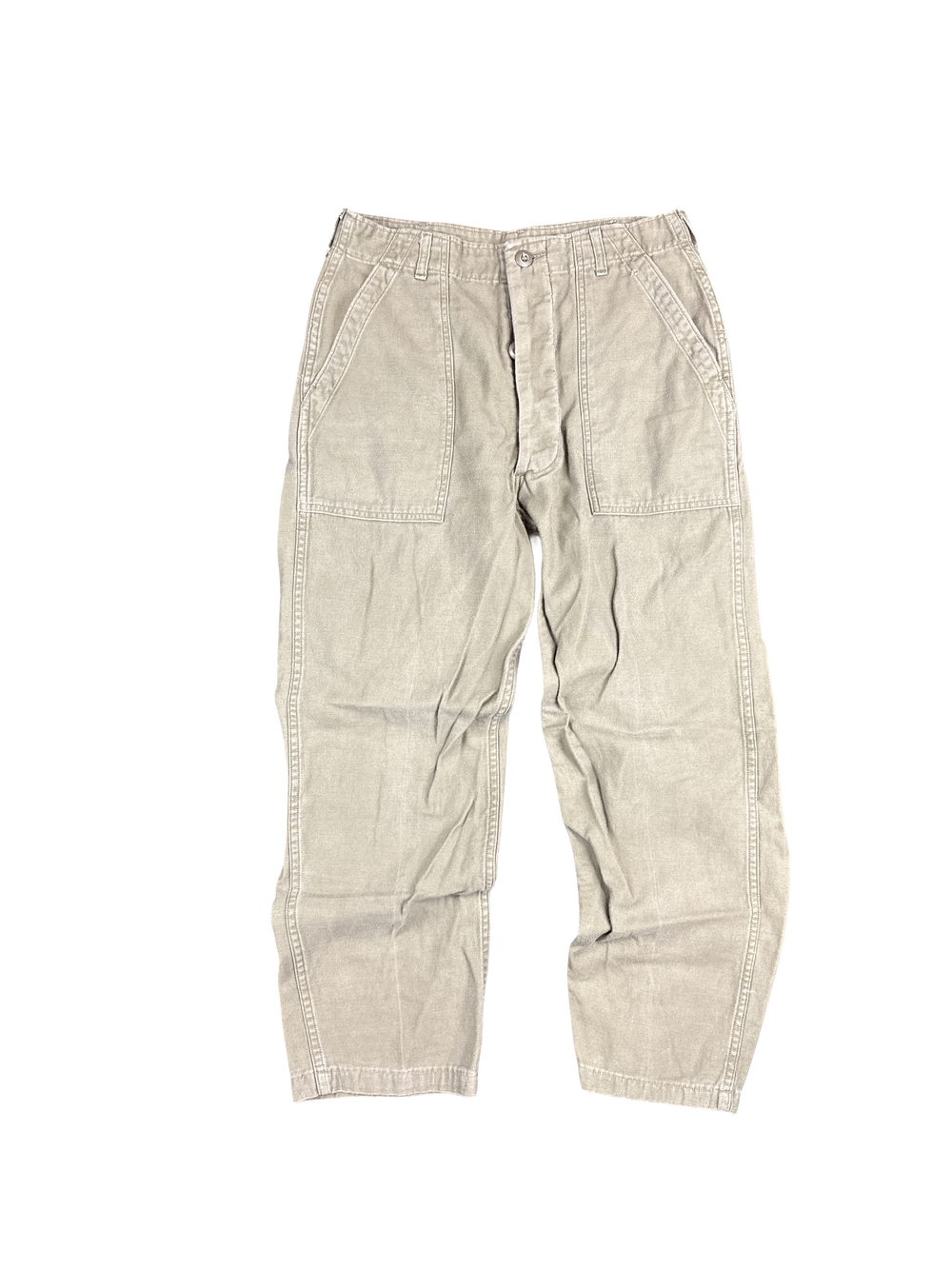 Olive Workwear Utility Pants (M)