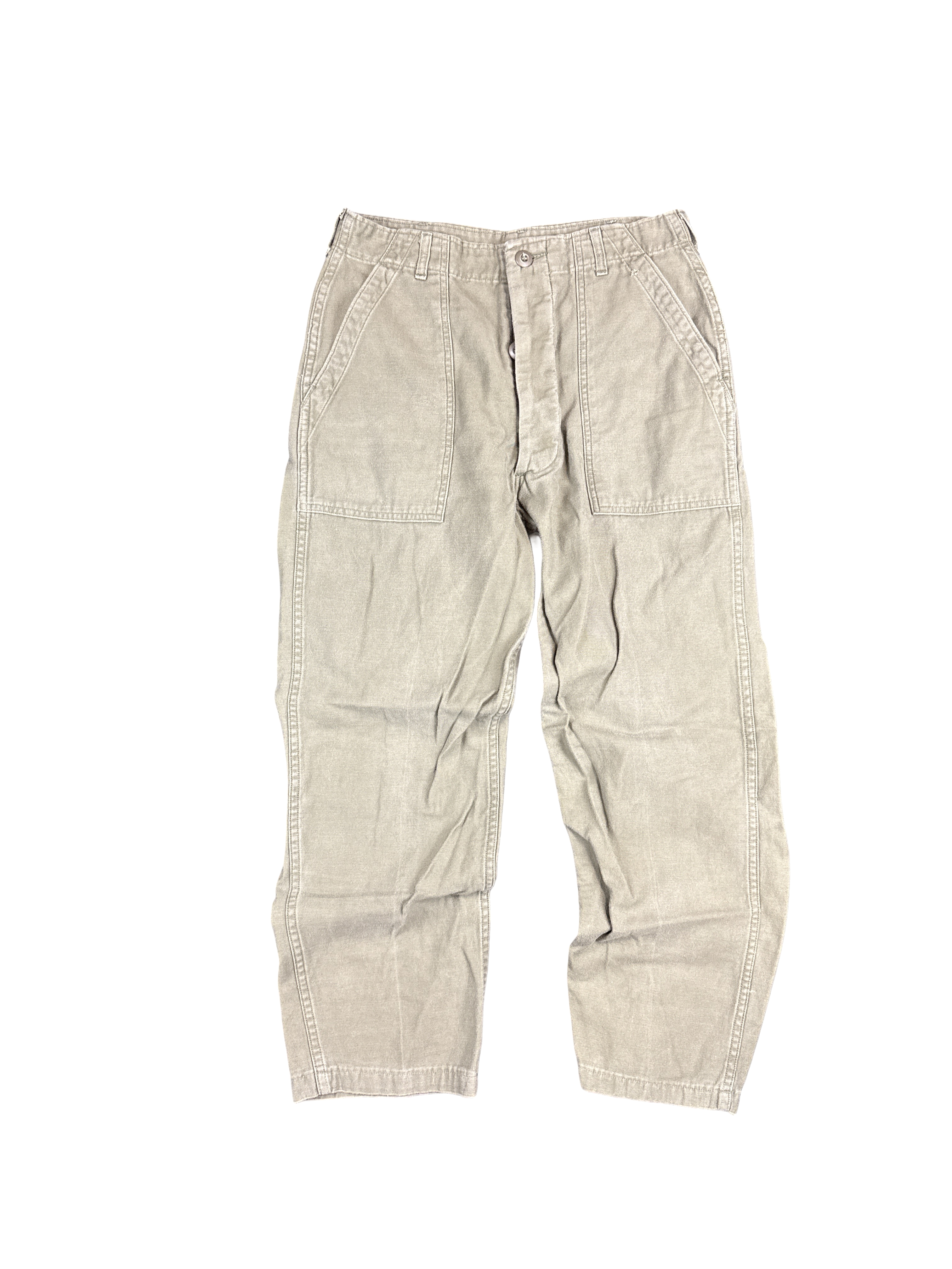 Olive Workwear Utility Pants (M)