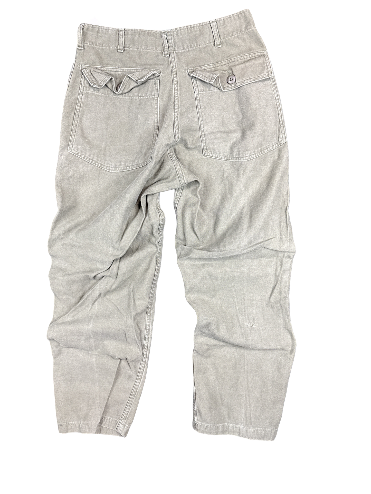 Olive Workwear Utility Pants (M)