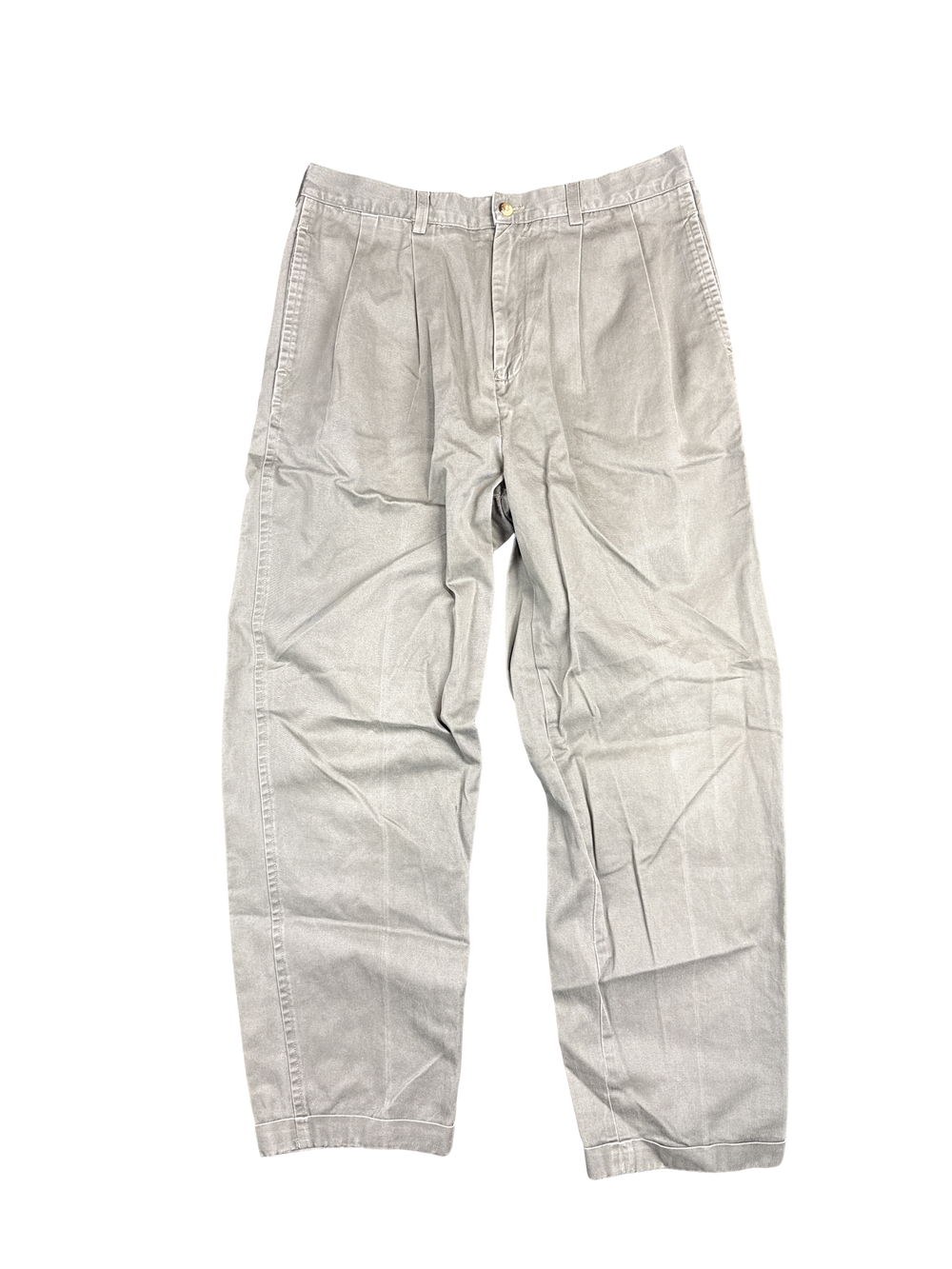 Nautica Pleated Cotton Chino Pants (35W x 34L)