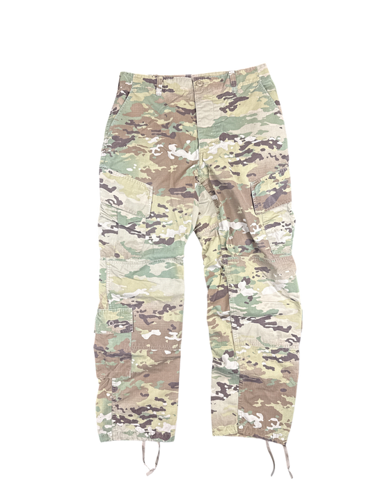 Military Camo Cargo Pants (M)