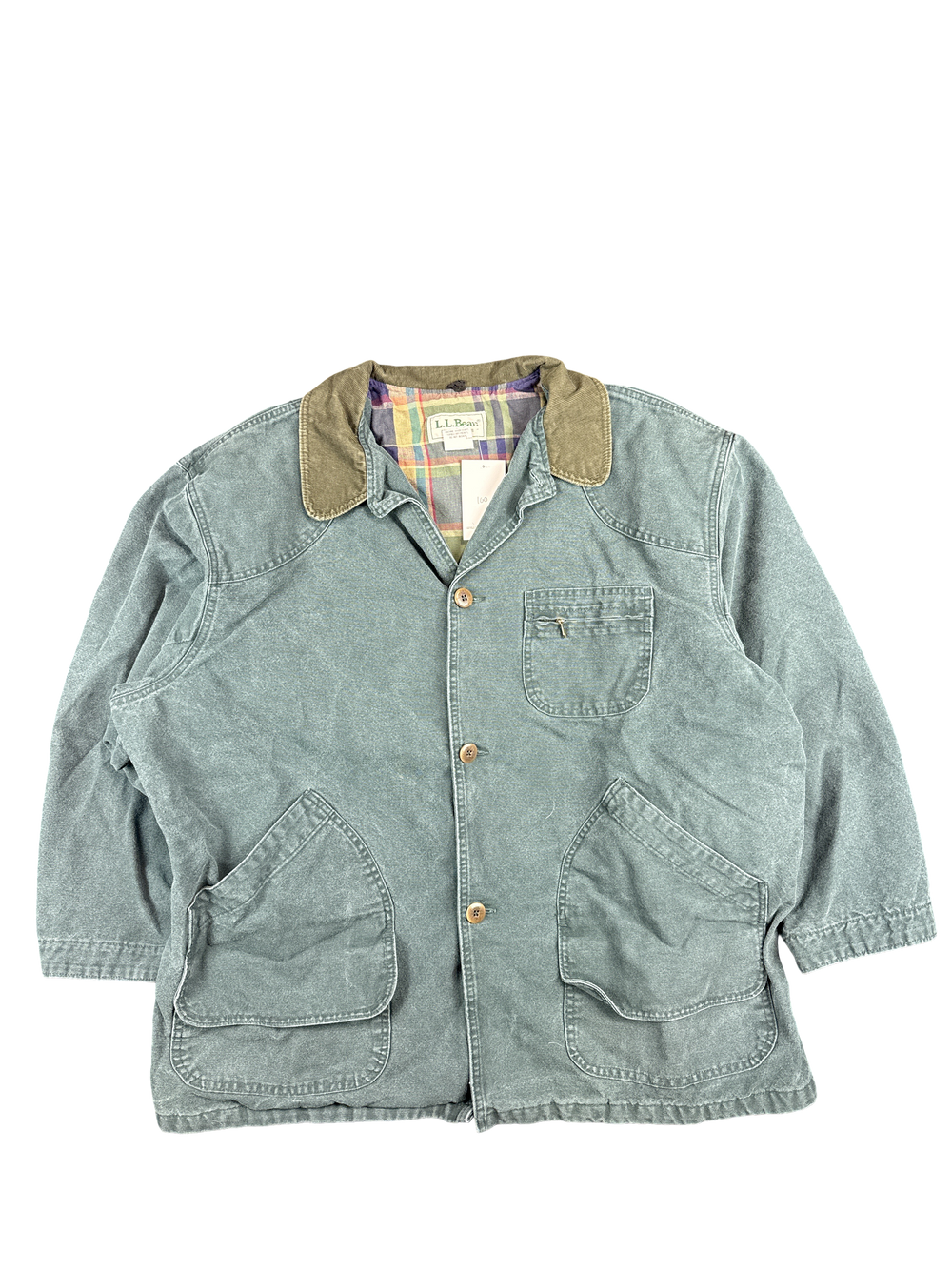 1990s L.L.Bean Cotton Canvas Chore Jacket (XXL)