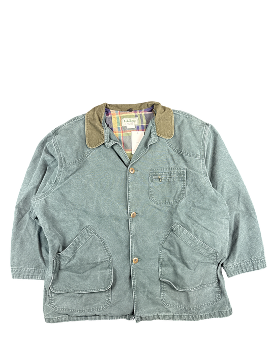 1990s L.L.Bean Cotton Canvas Chore Jacket (XXL)