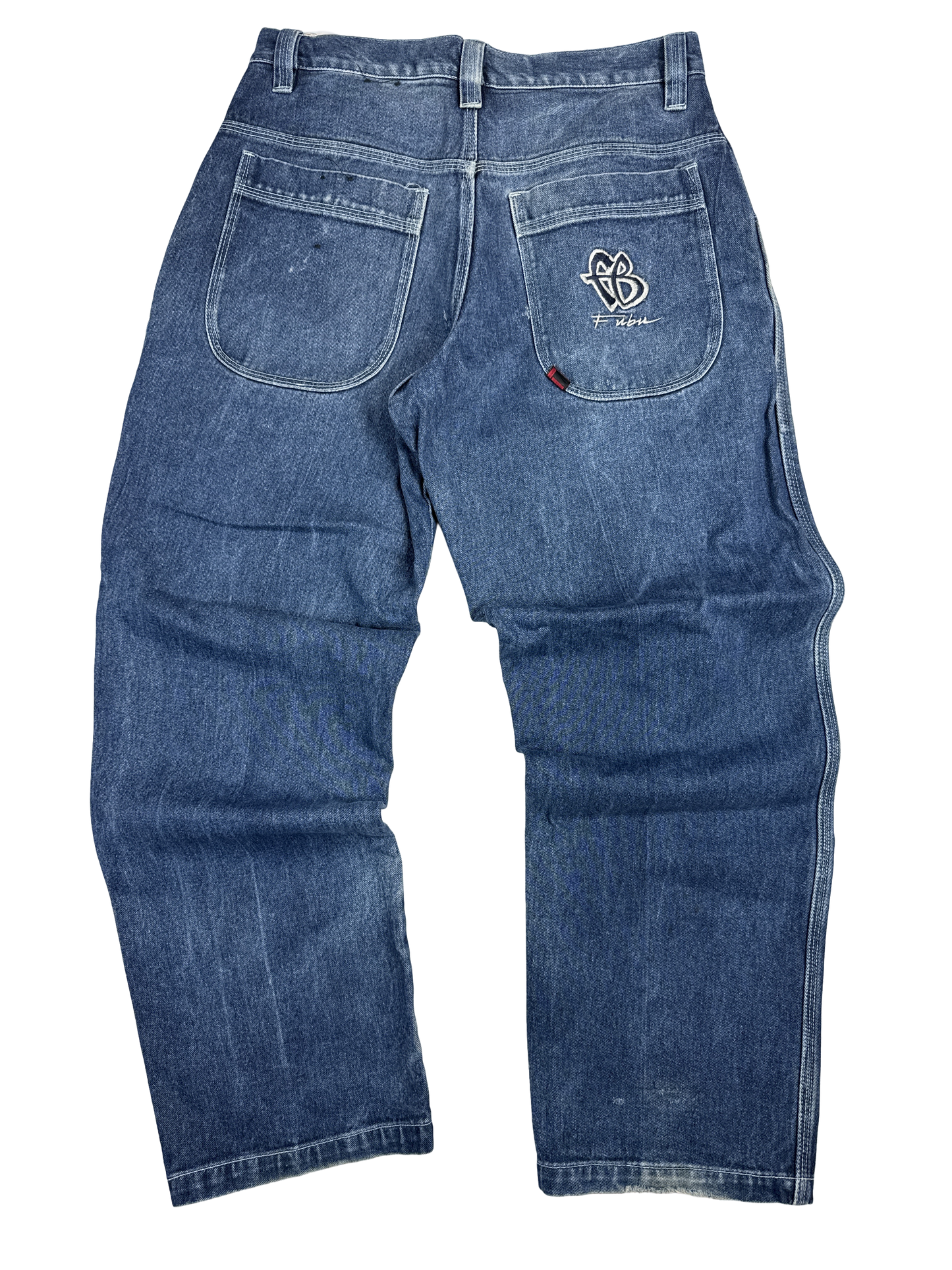 Y2K FUBU Jeans Baggy Denim Pants (L)