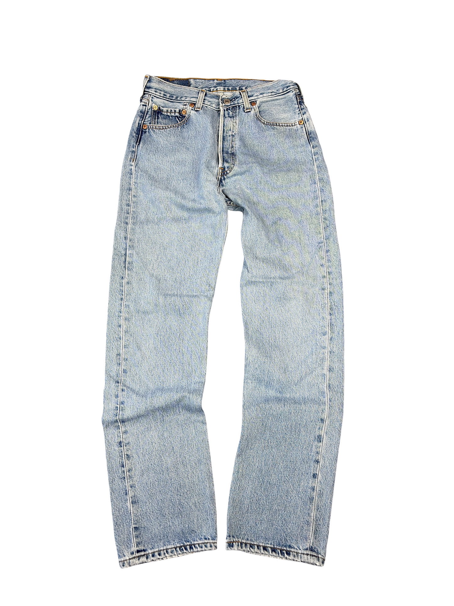 Levi's 501 Light Wash Denim Jeans (W29 L32)