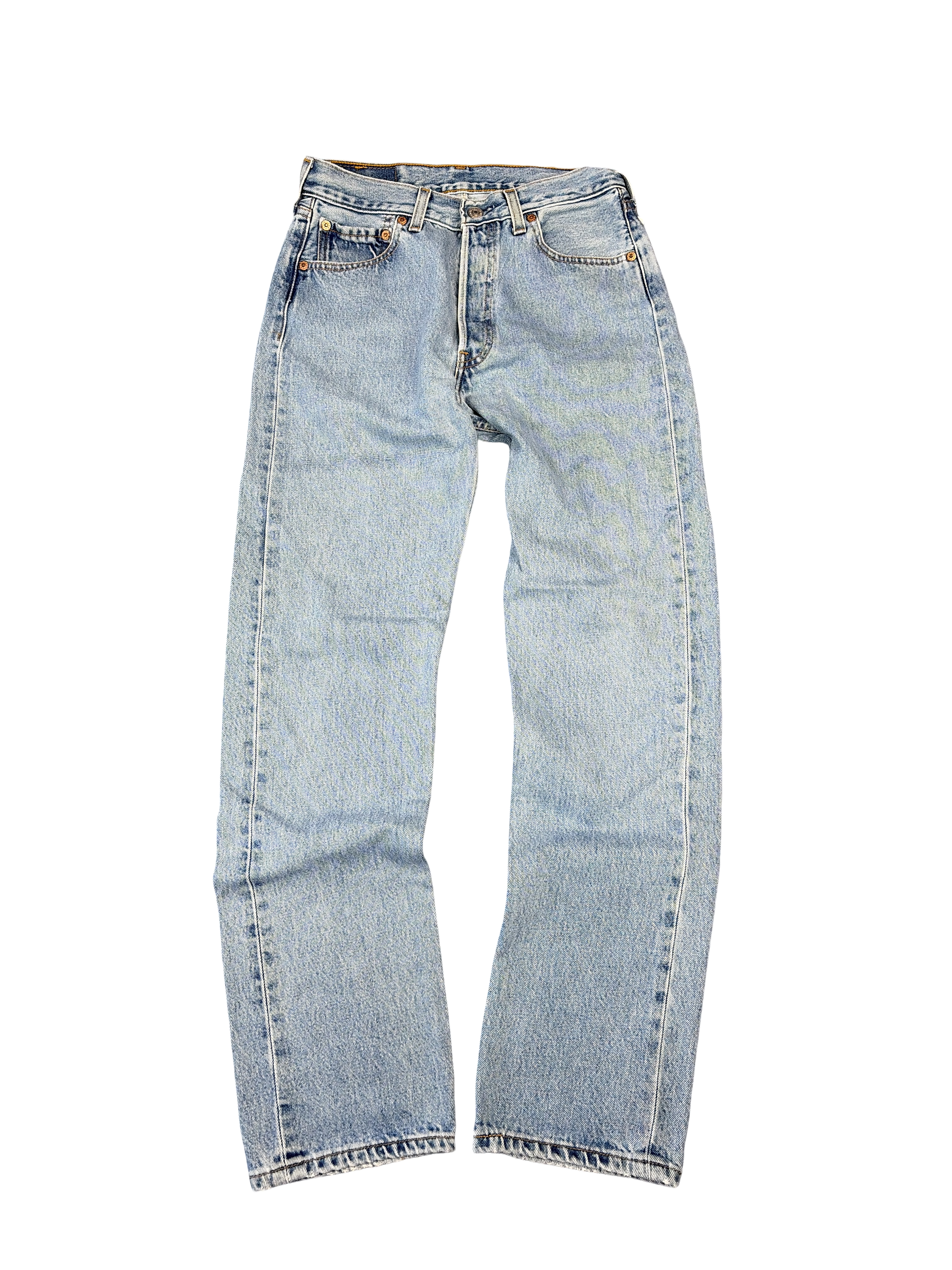 Levi's 501 Light Wash Denim Jeans (W29 L32)