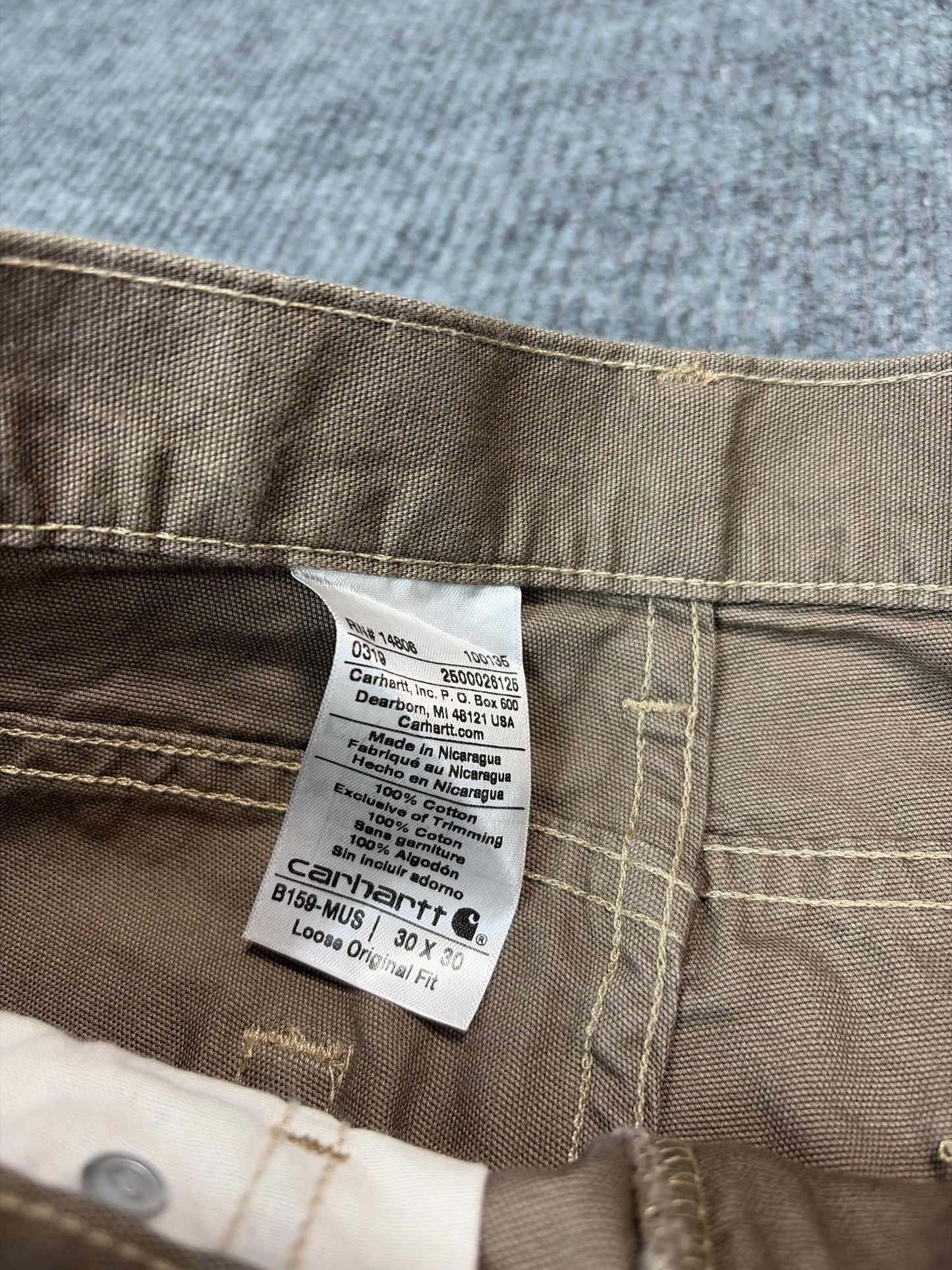 Carhartt Loose Original Fit Work Pants (30x30)