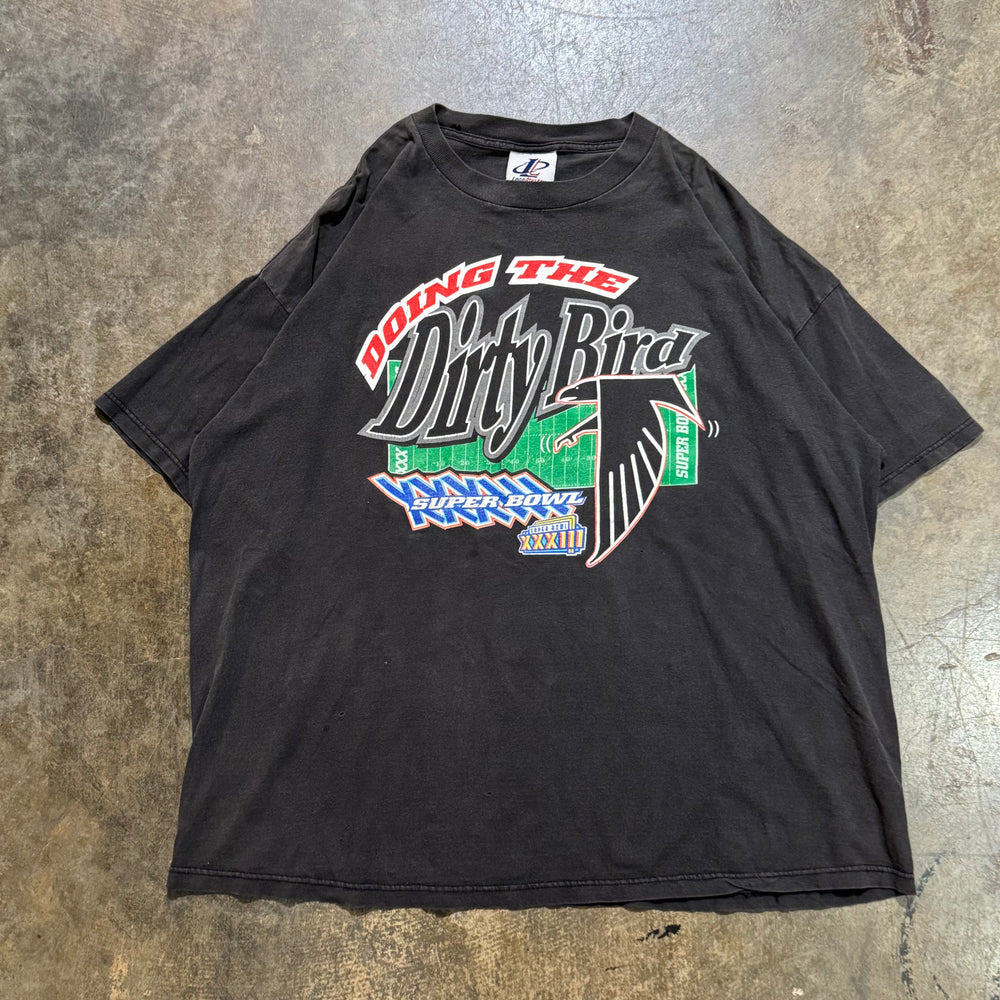 Vintage Atlanta Falcons Dirty Bird Super Bowl XXXIII T-Shirt