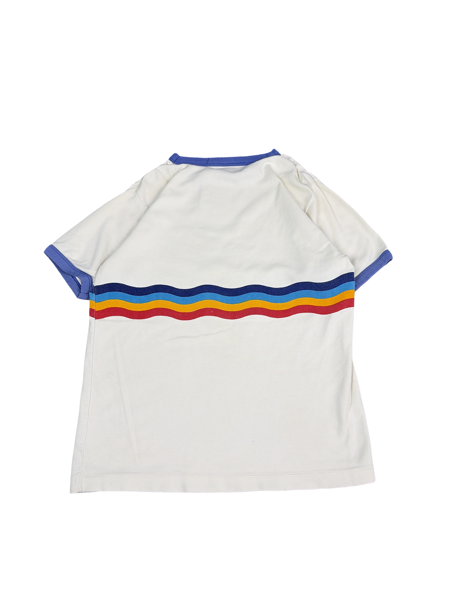 Retro Ocean Park Seahorse Ringer T-Shirt (S)