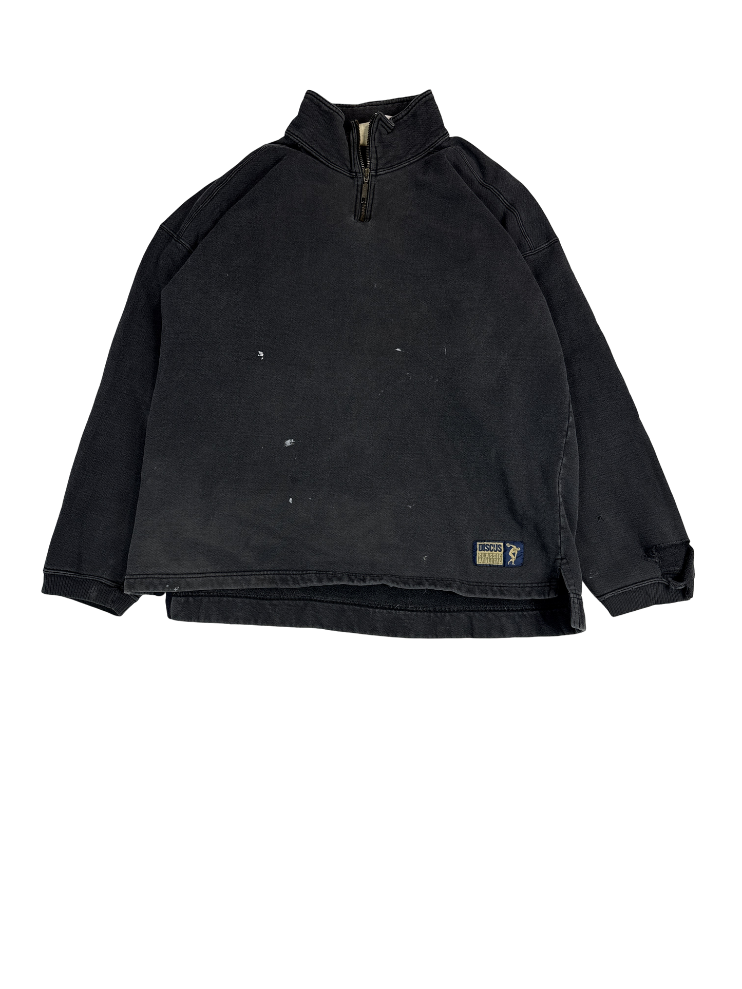 1990s DISCUS Classic Athletic Half-Zip Pullover (2XL)