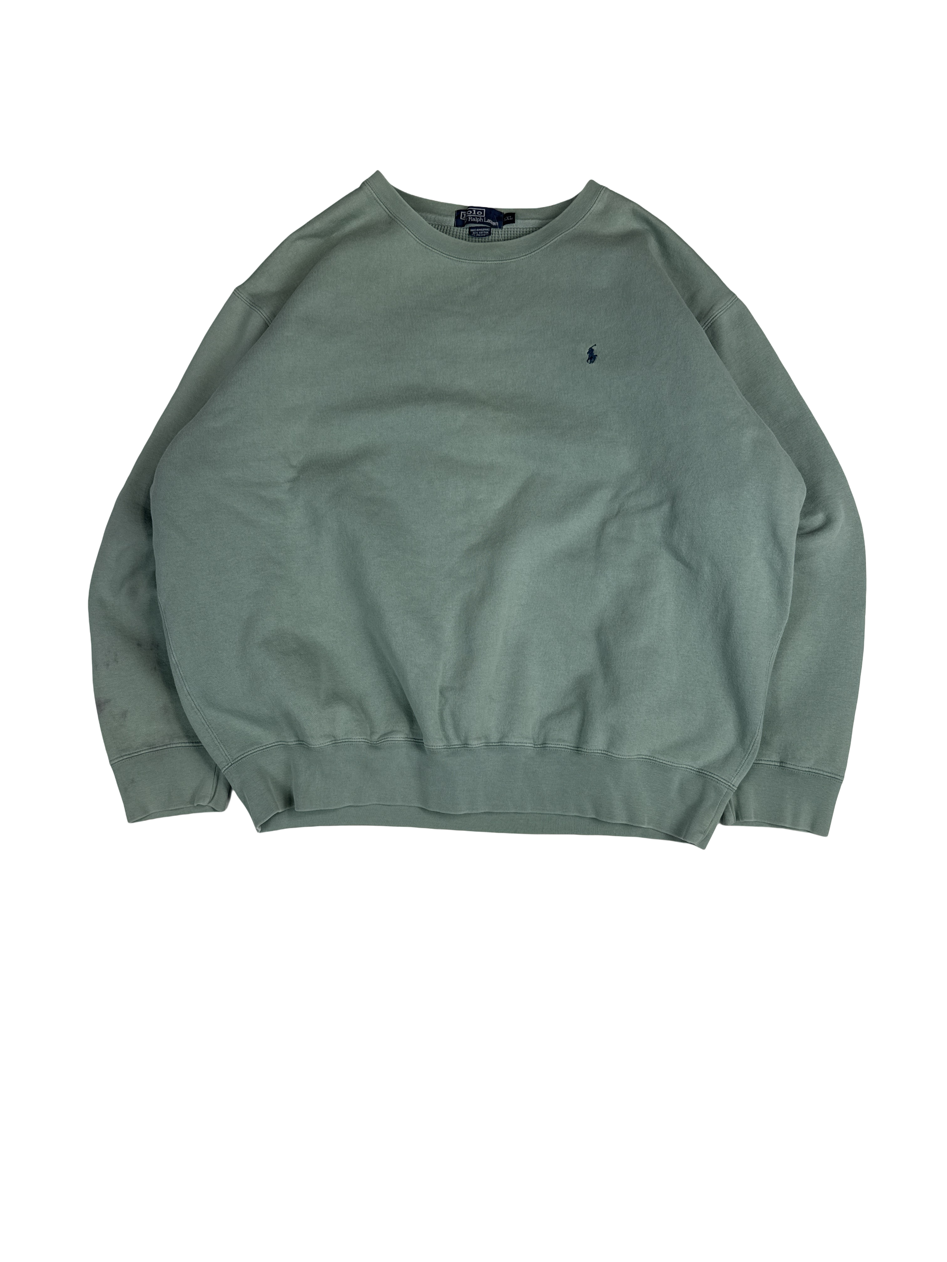 Polo Ralph Lauren Green Crewneck Sweatshirt (XXL)