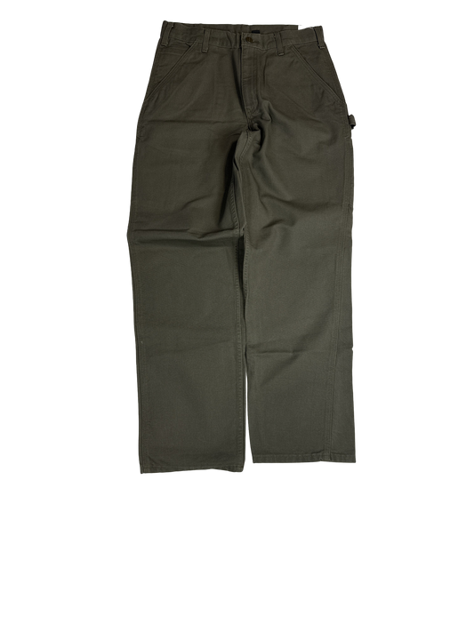 Carhartt B11 Moss Green Double Knee Work Pants (32x34)