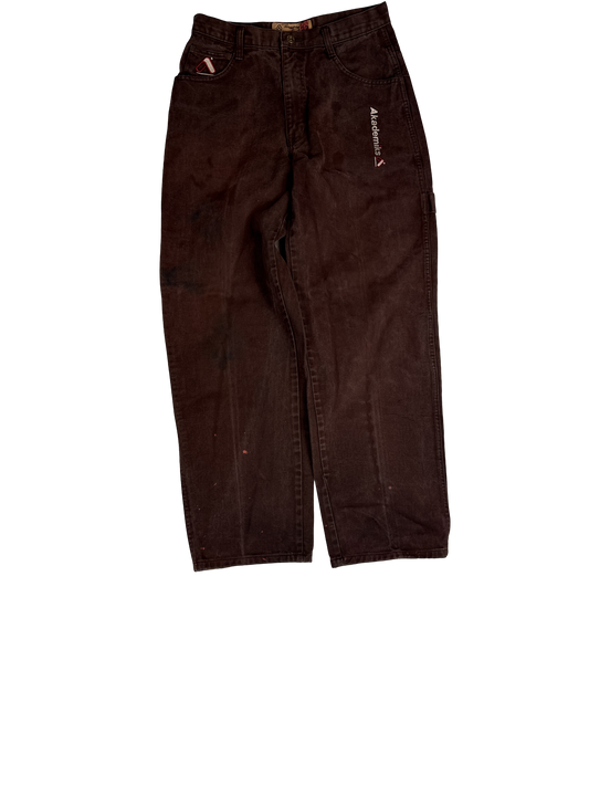 Y2K Akademiks Brown Carpenter Pants
