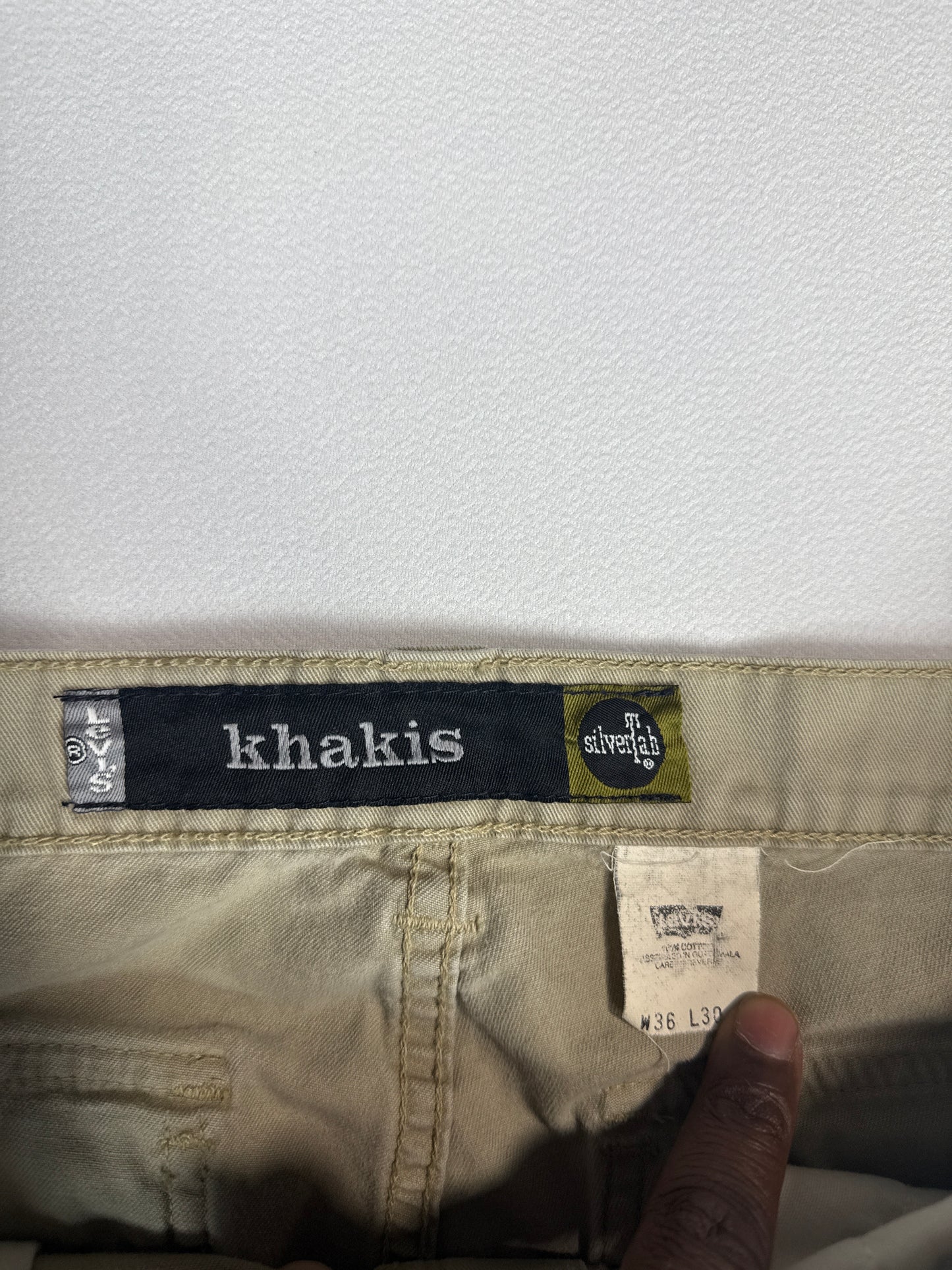 Levi's SilverTab Khaki Cargo Pants (36x30)
