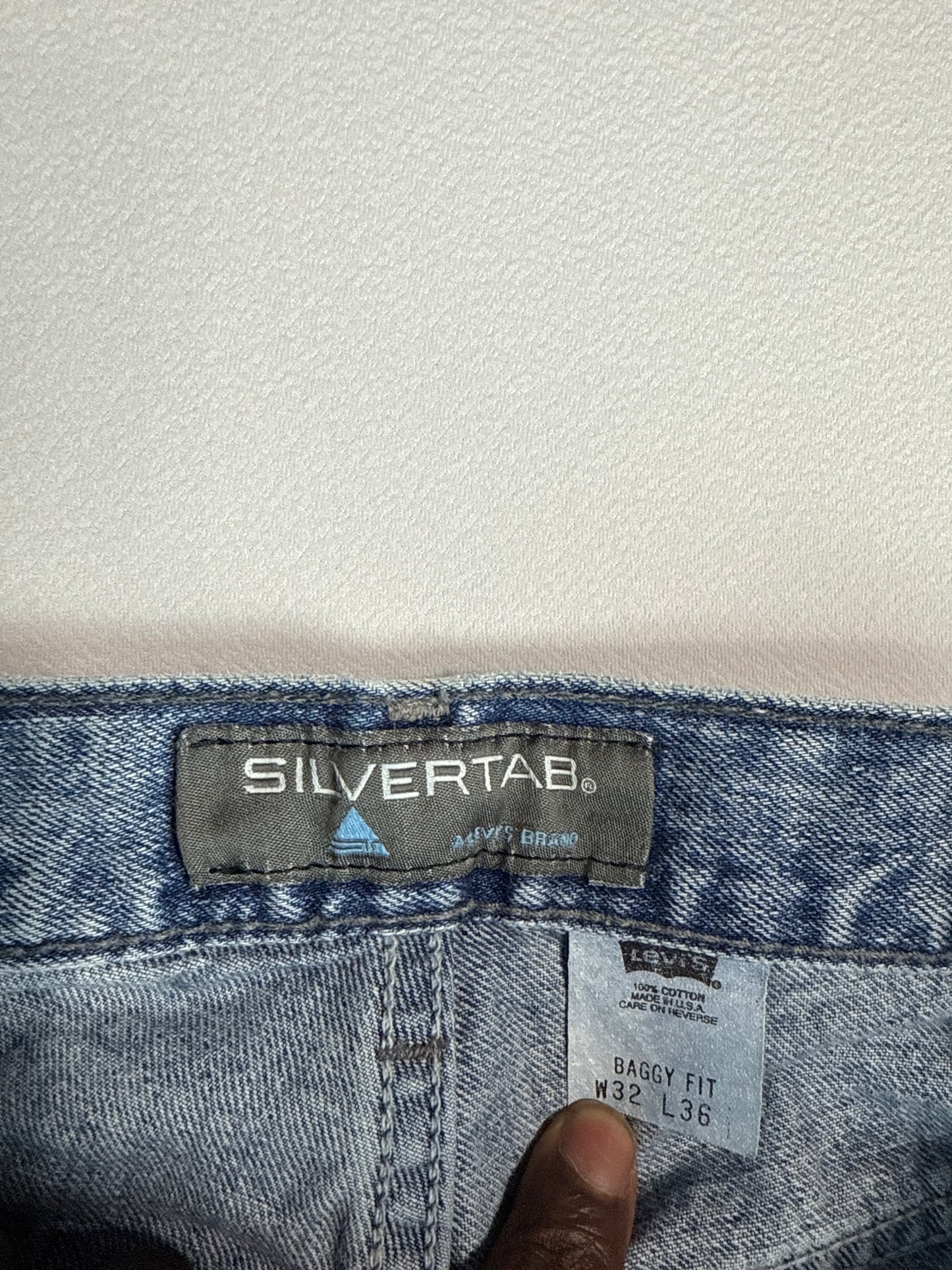 1990s Levi's Silvertab Baggy Fit Jeans (W32 L36)