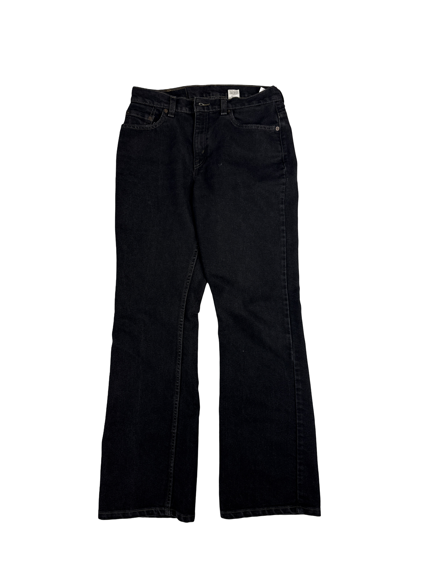 Levi's 515 Boot Cut Black Denim Jeans