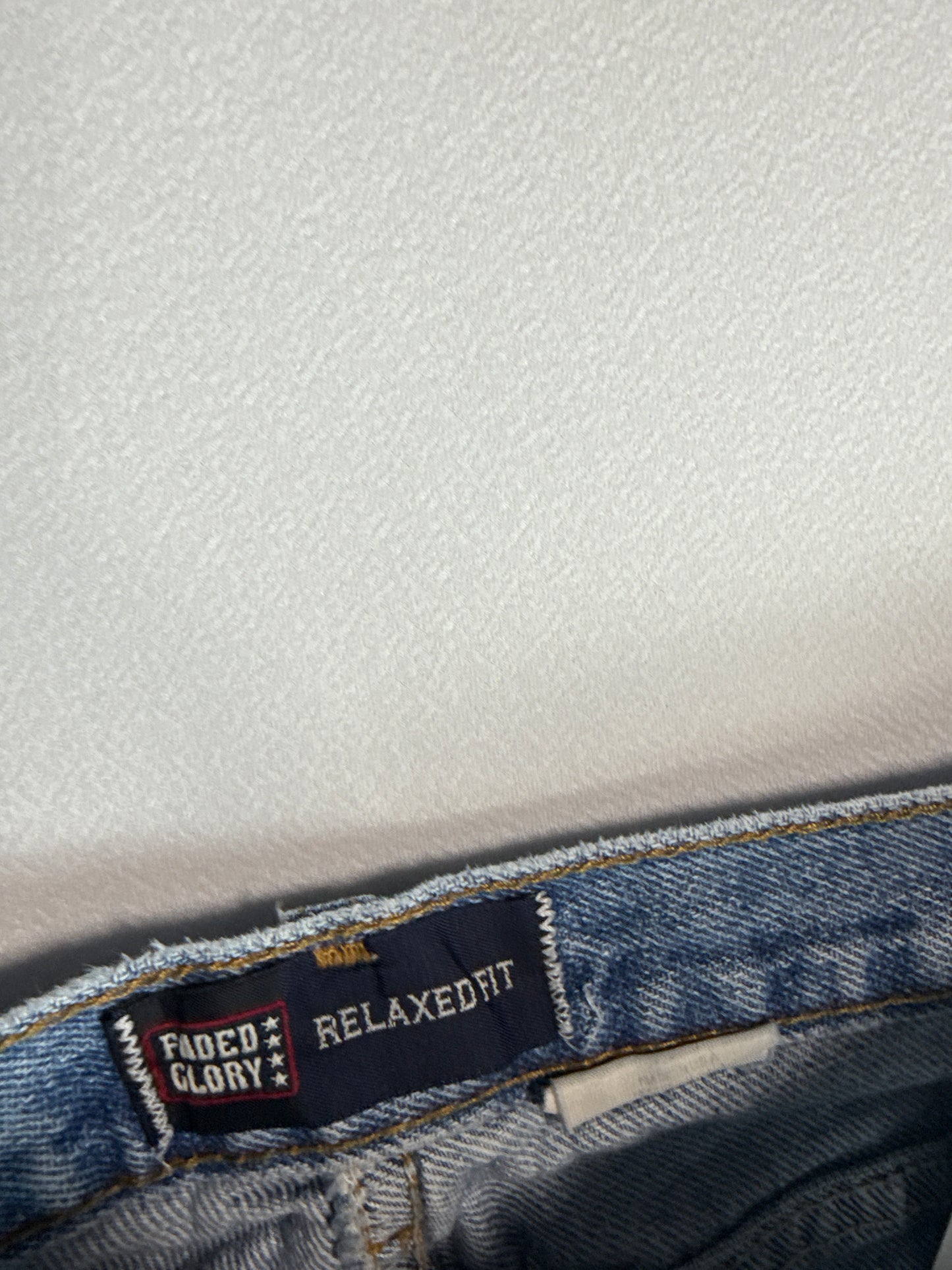 Faded Glory Relaxed Fit Blue Jeans (M)