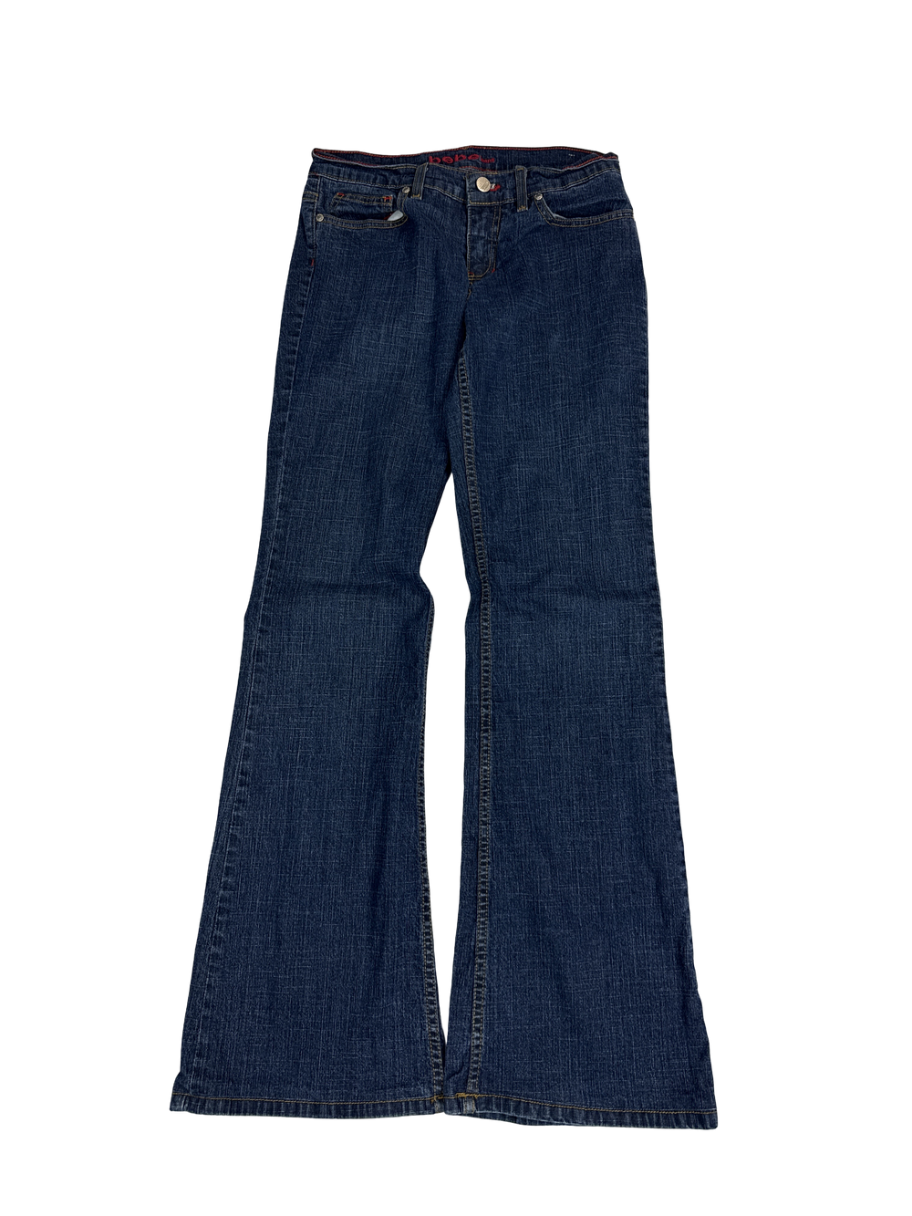 Y2K Bebe Jeans Flare Denim Pants (28)