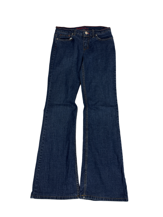 Y2K Bebe Jeans Flare Denim Pants (28)