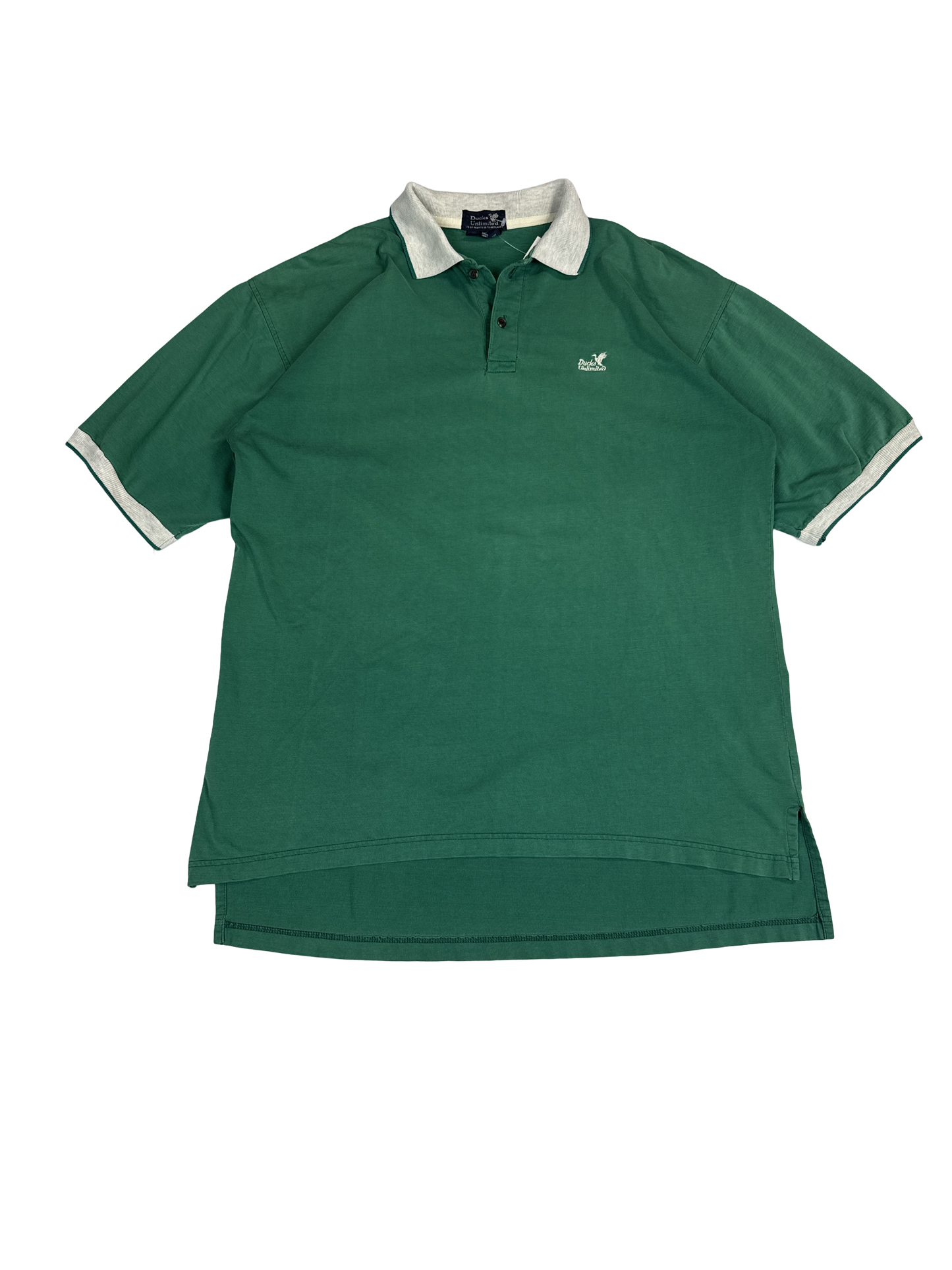 Ducks Unlimited Green Polo Shirt (L)