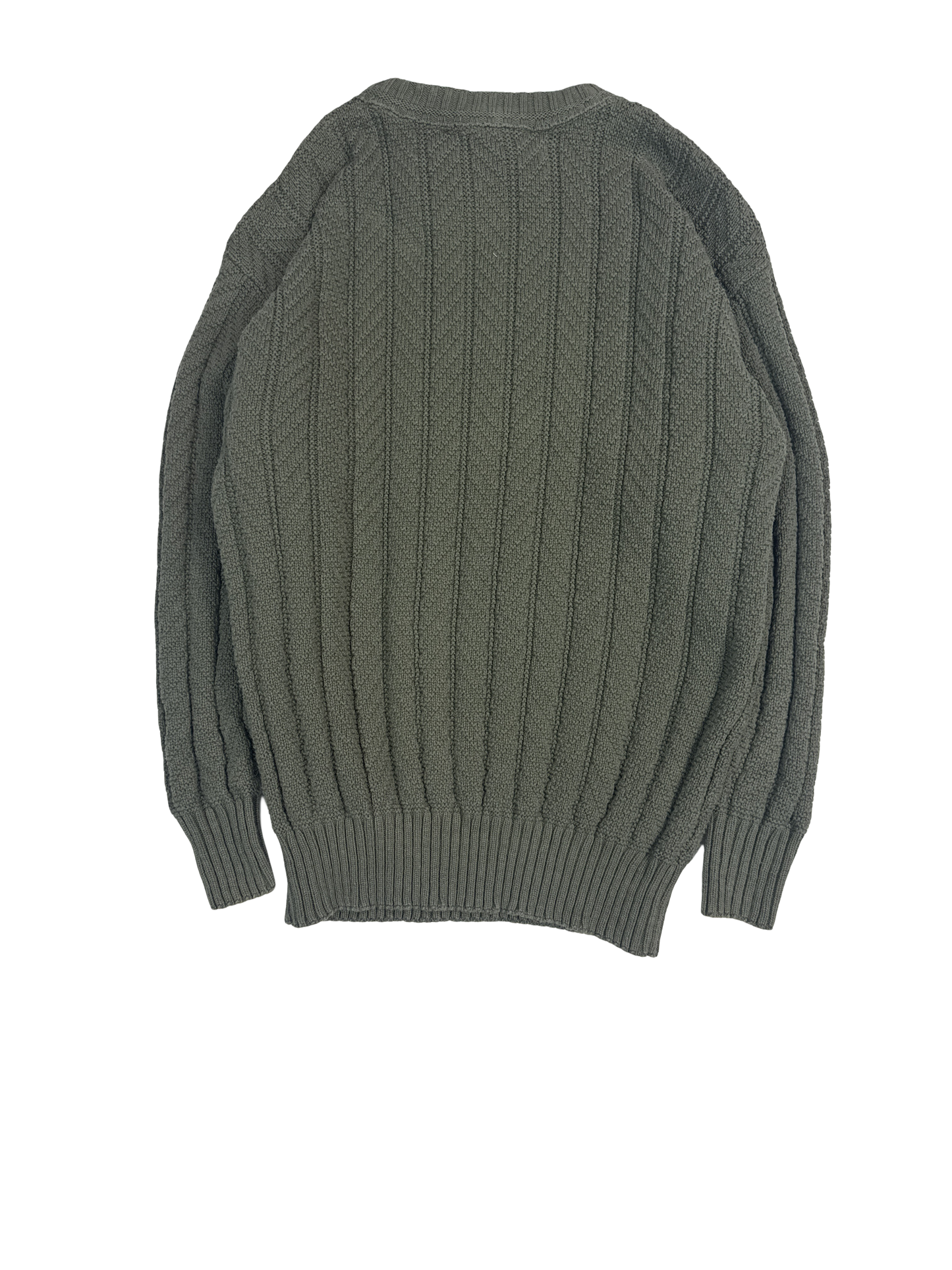 1990s Chaps Ralph Lauren Textured Knit Pullover (S)