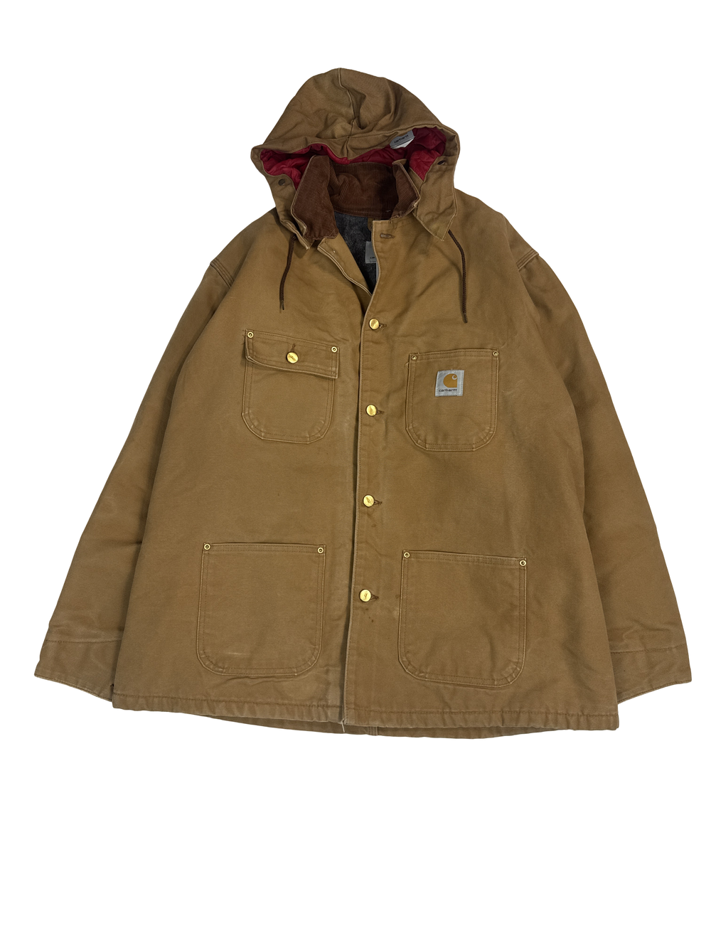 Carhartt Canvas Hooded Work Jacket (2XL)