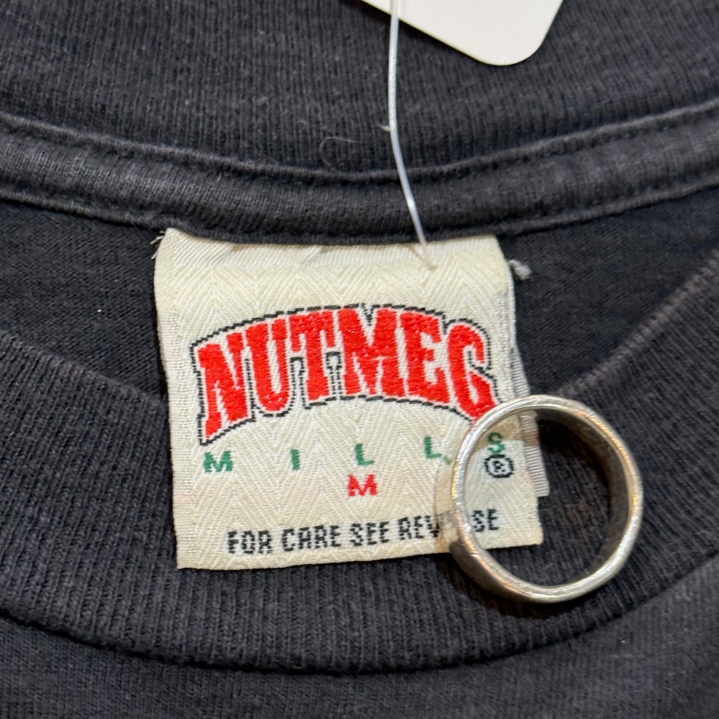 Vintage Mighty Duck Hockey Character Tee Black