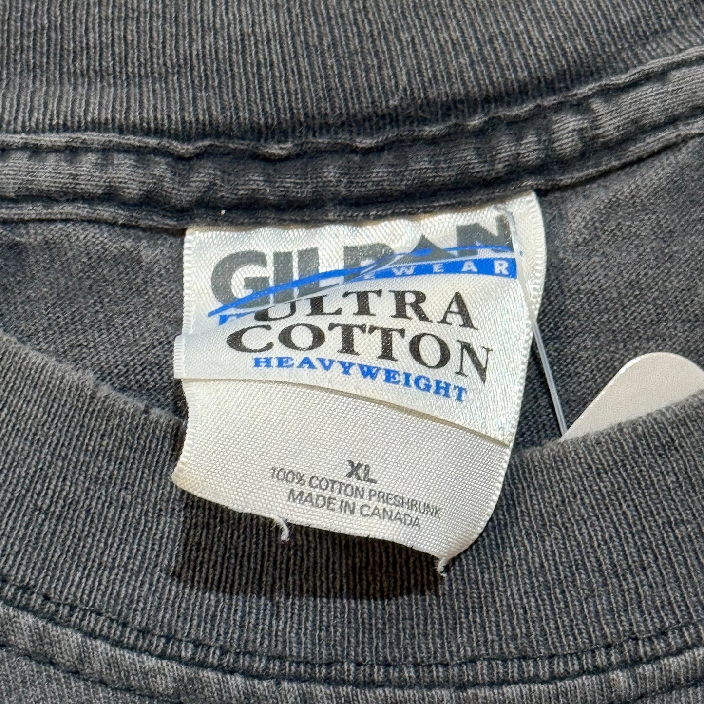 Vintage Biker's Choice Pocket Tee Charcoal