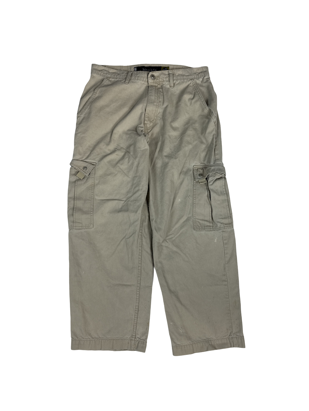 1990s Levis SilverTab Khaki Cargo Pants (34)