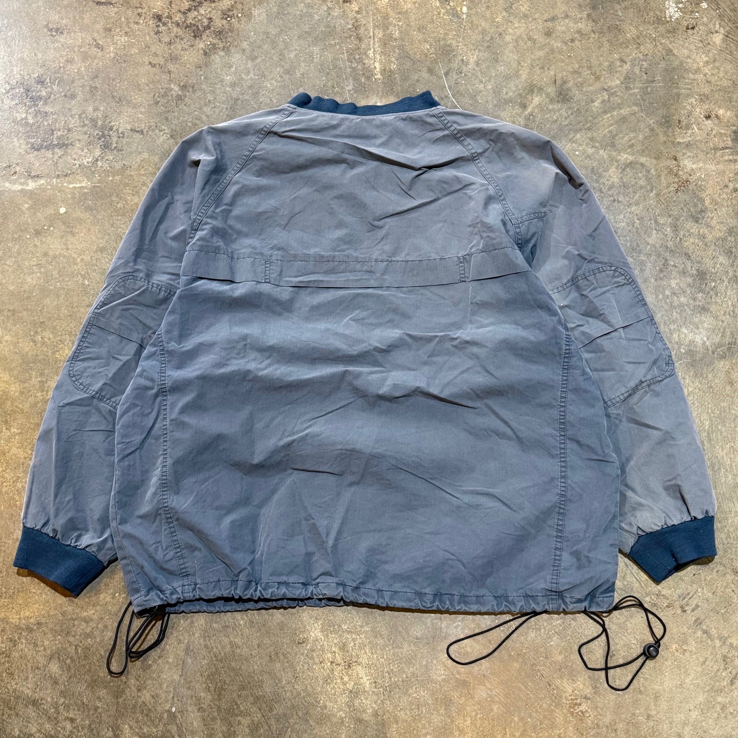 Oakley Nylon Windbreaker Crew Blue/Grey