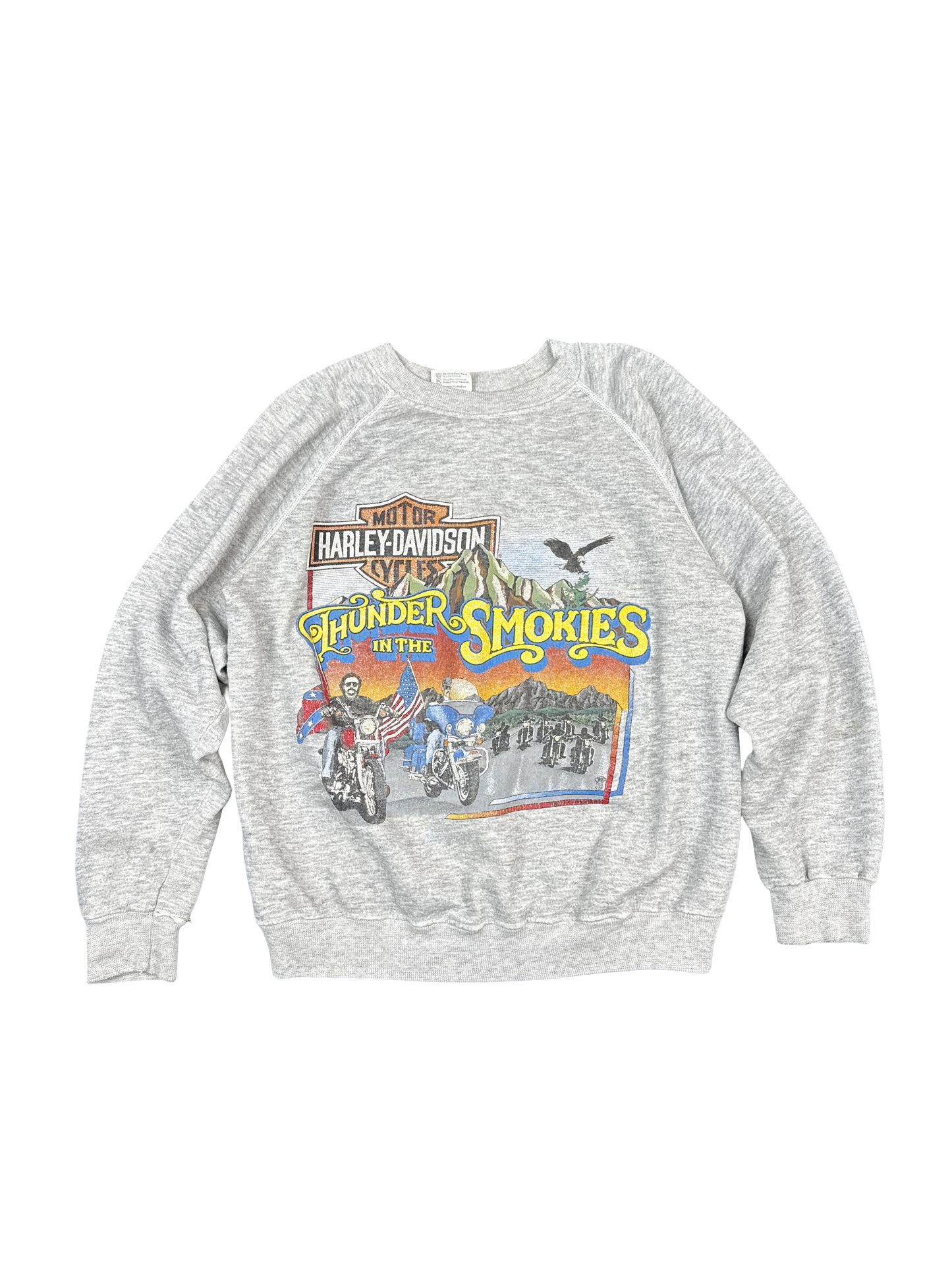1990s Harley-Davidson Thunder in the Smokies Sweatshirt (L)