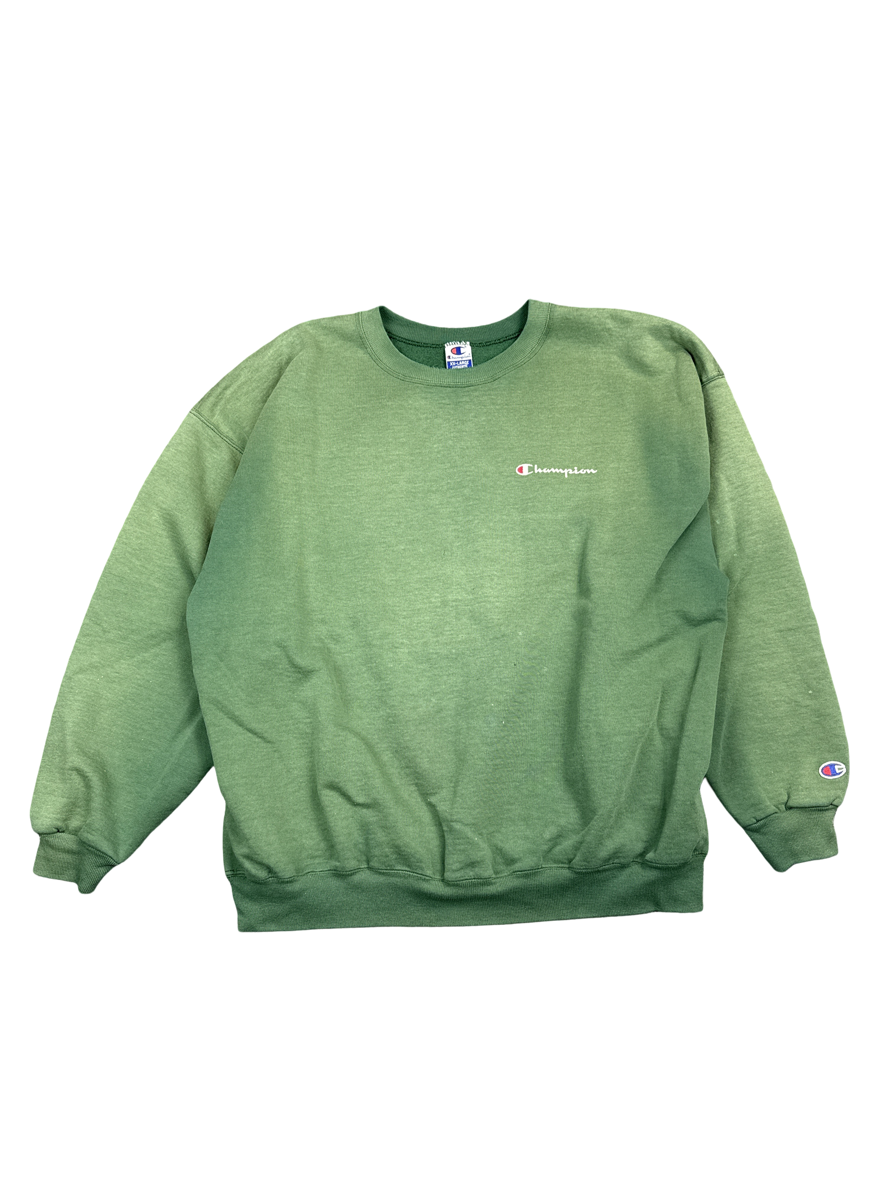 Champion Green Reverse Weave Sweatshirt (XXL)