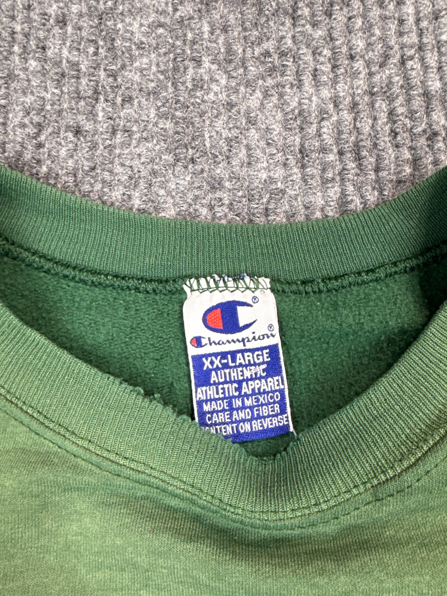 Champion Green Reverse Weave Sweatshirt (XXL)
