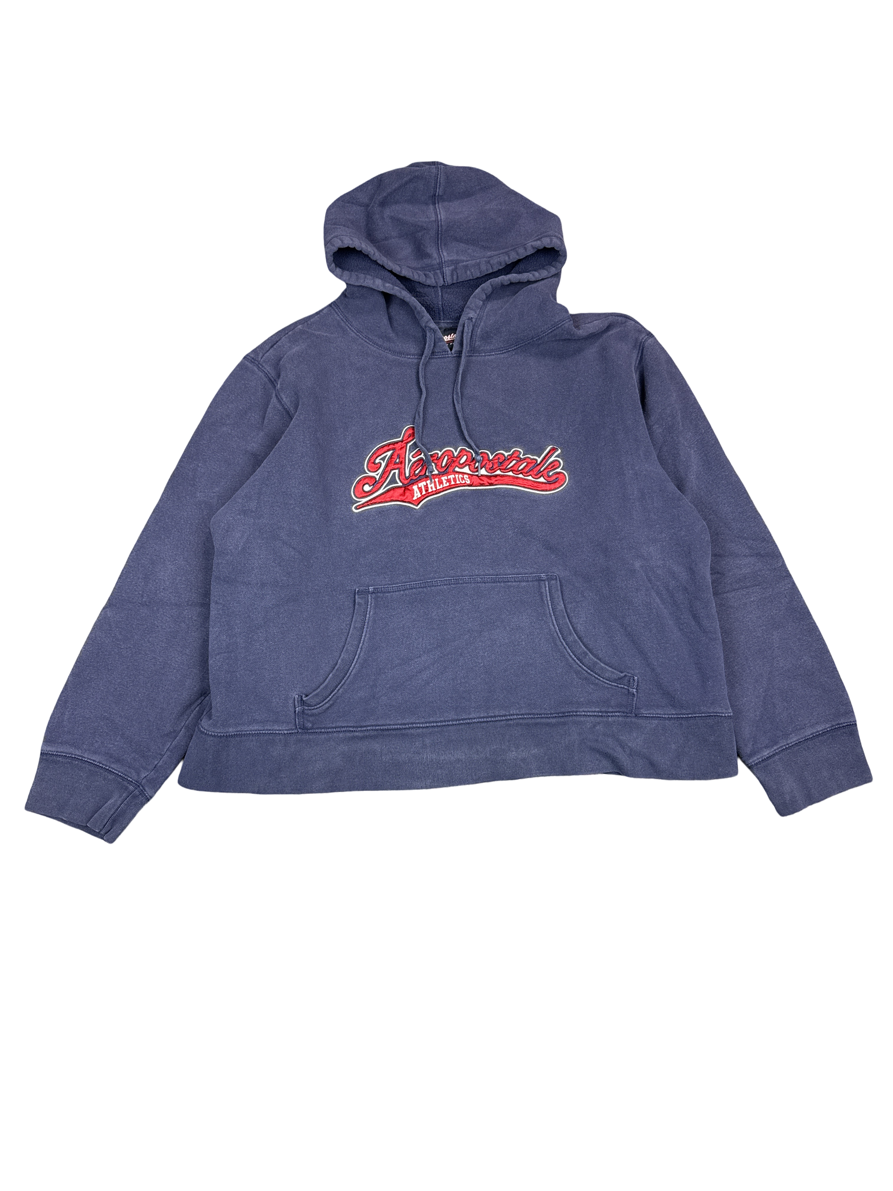 Y2K Aeropostale Athletics Navy Hoodie (L)