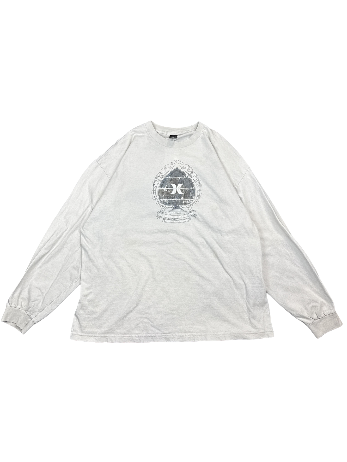 Hurley Ace of Spades Graphic Long Sleeve Tee (2XL)