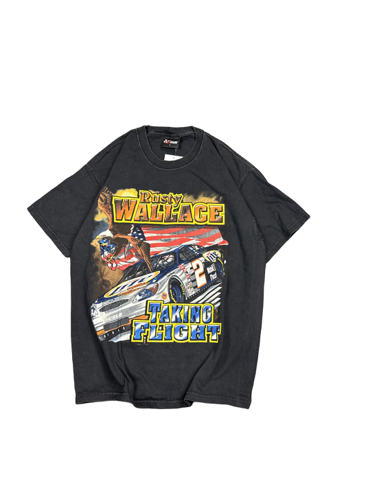 1990s Nike Rusty Wallace NASCAR Graphic Tee (L)