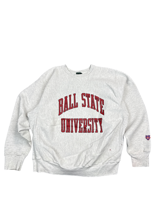 1990s Ball State University Graphic Sweatshirt (XL)