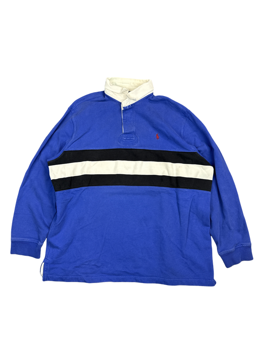Polo Ralph Lauren Colorblock Rugby Shirt (XL)