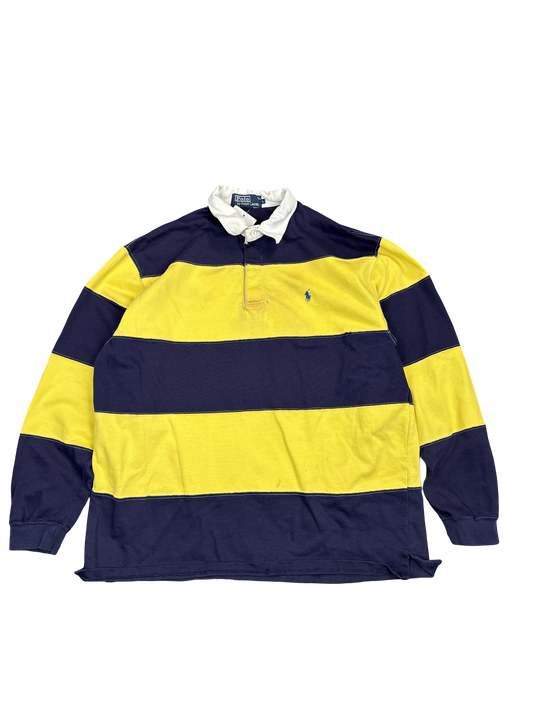 1990s Polo Ralph Lauren Rugby Shirt (L)9