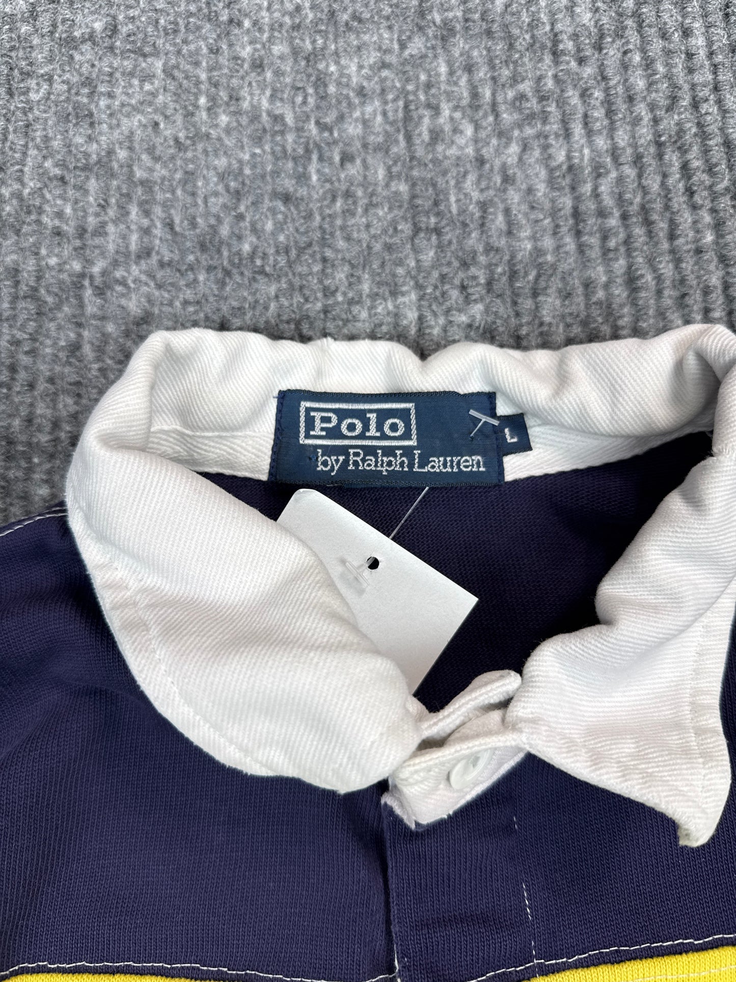1990s Polo Ralph Lauren Rugby Shirt (L)9