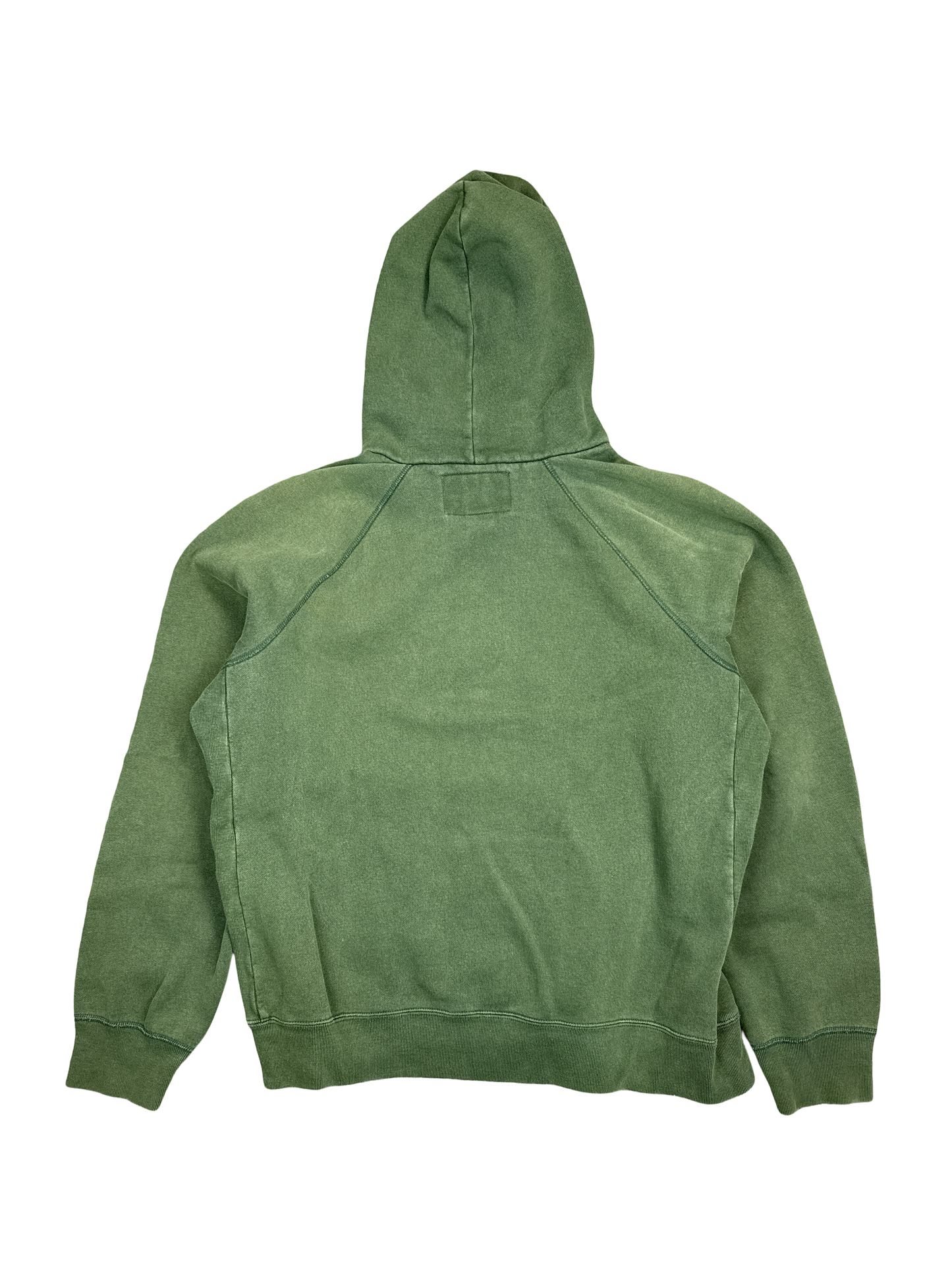 2000s Abercrombie & Fitch Green Pullover Hoodie (XL)