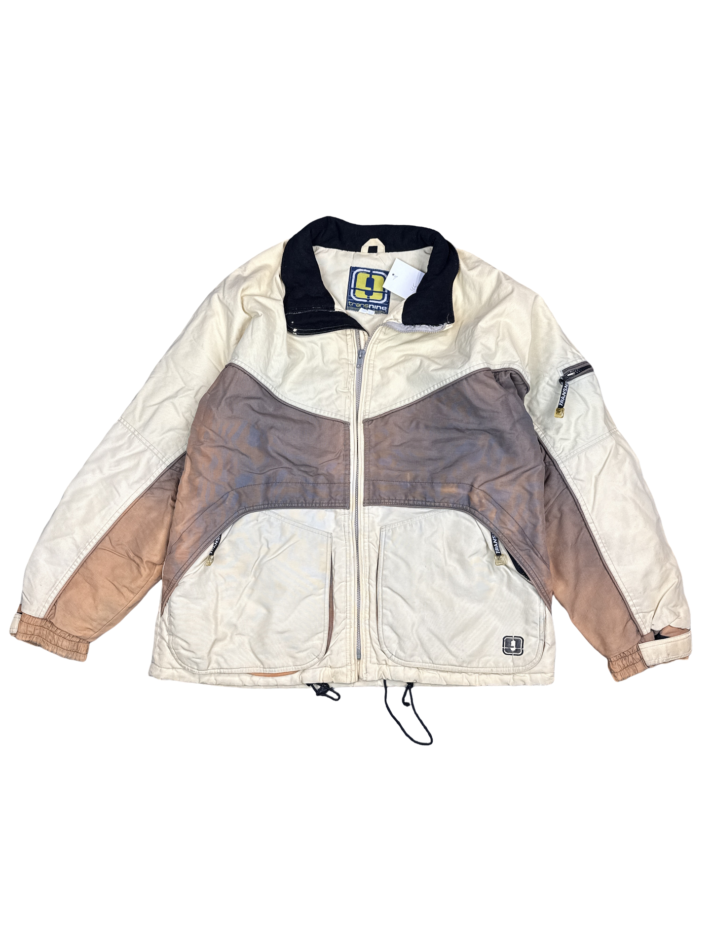 1990s Transnine Colorblock Nylon Jacket (L)
