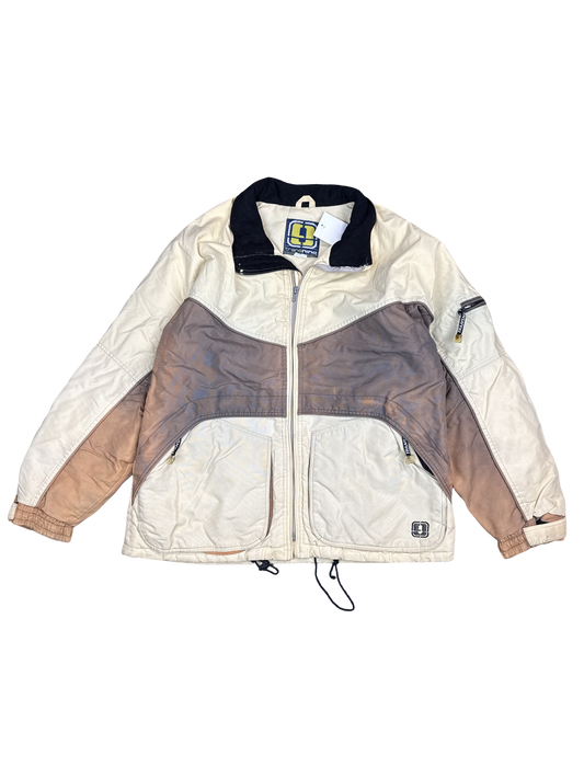 1990s Transnine Colorblock Nylon Jacket (L)