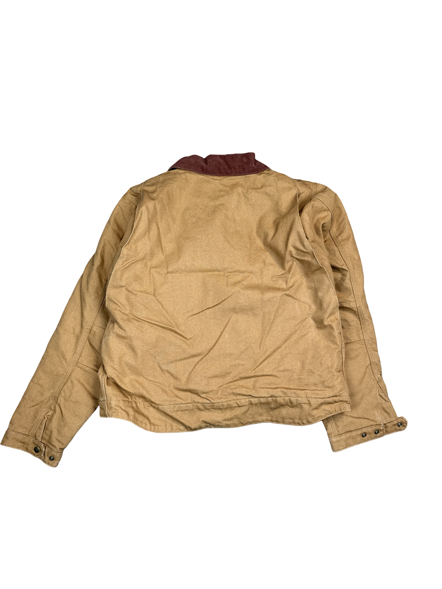 Carhartt Brown Duck Canvas Work Jacket (L)3